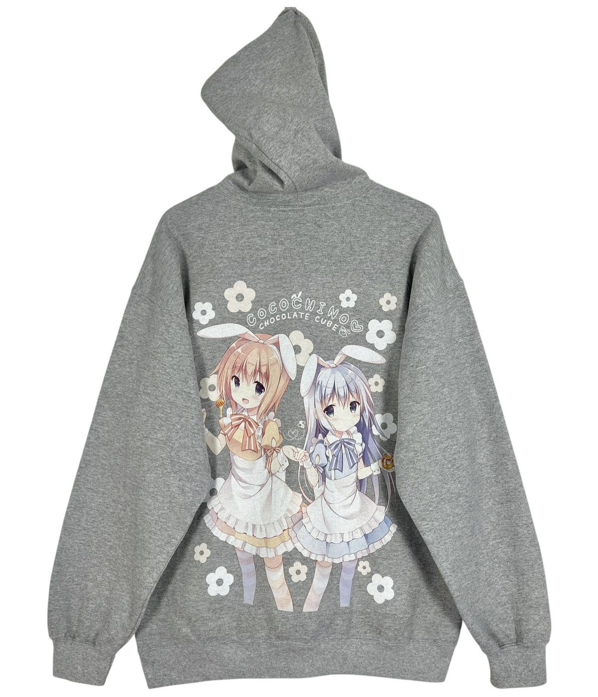 Japanese Brand Vintage Anime Cocochino Chocolate Cube Promo Hoodie Size US L / EU 52-54 / 3 - 1 Thumbnail
