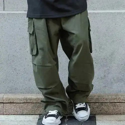 Vintage outdoor military cargo pants Size US 32 / EU 48 - 2 Thumbnail