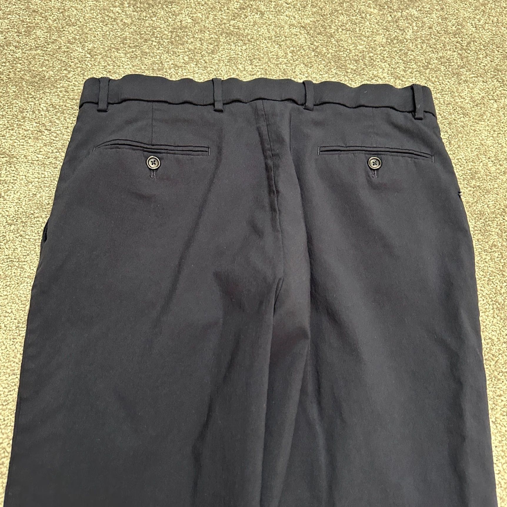 Tommy Hilfiger Tommy Hilfiger Pants Mens 34x30 Blue Straight Leg Stretch Work Business Size US 34 / EU 50 - 6 Thumbnail