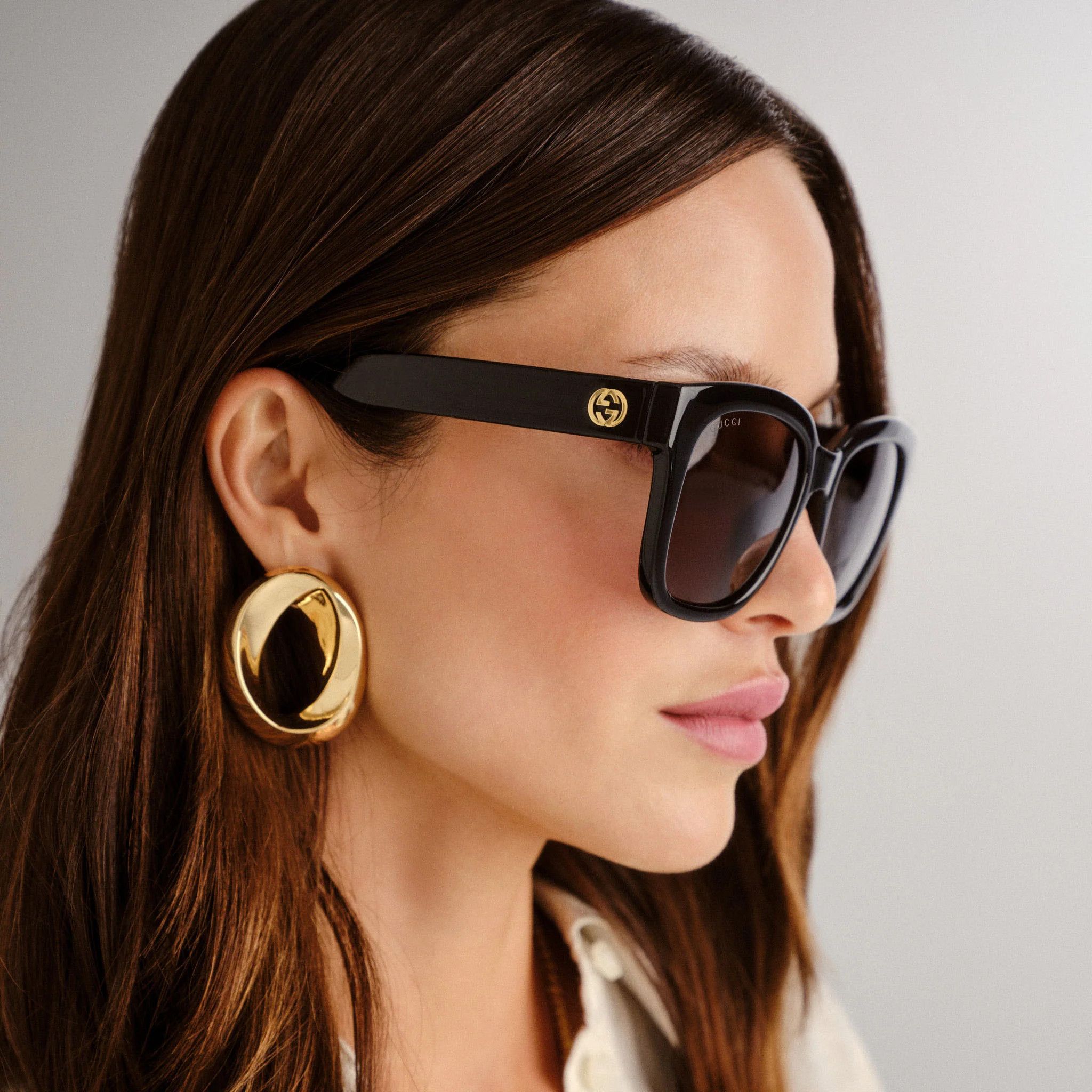 Gucci NEW GUCCI GG1338SK-001 Black Size ONE SIZE - 6 Thumbnail