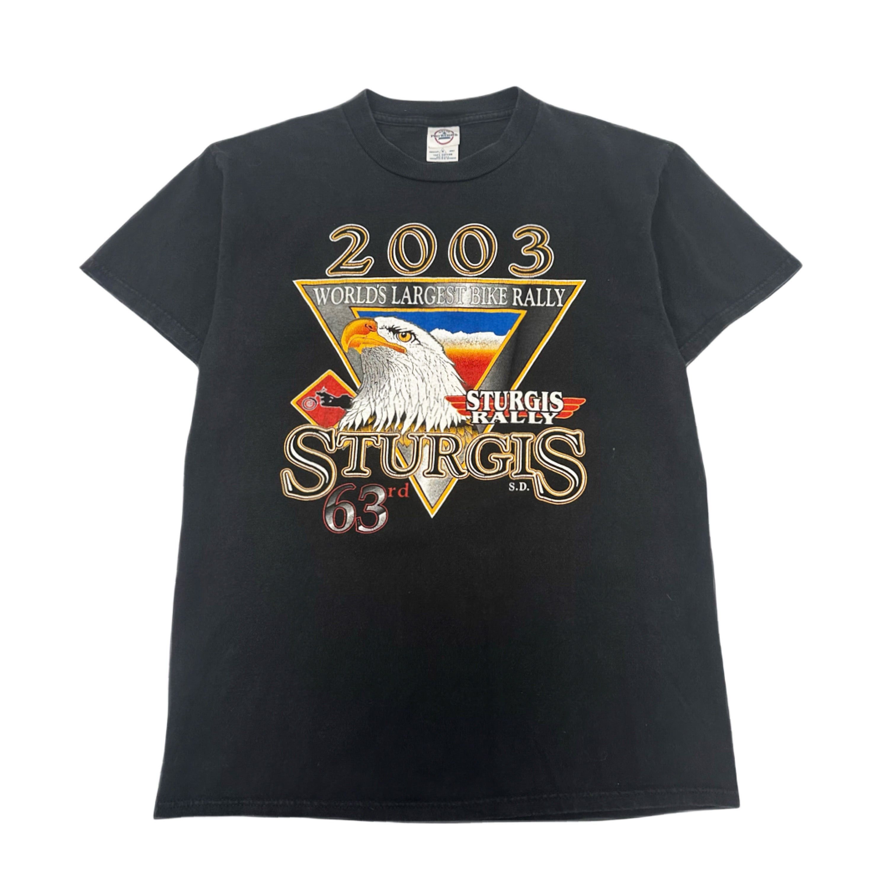 Vintage 2003 Sturgis Bike Rally Eagle Graphic Tee M Size US M / EU 48-50 / 2 - 1 Thumbnail