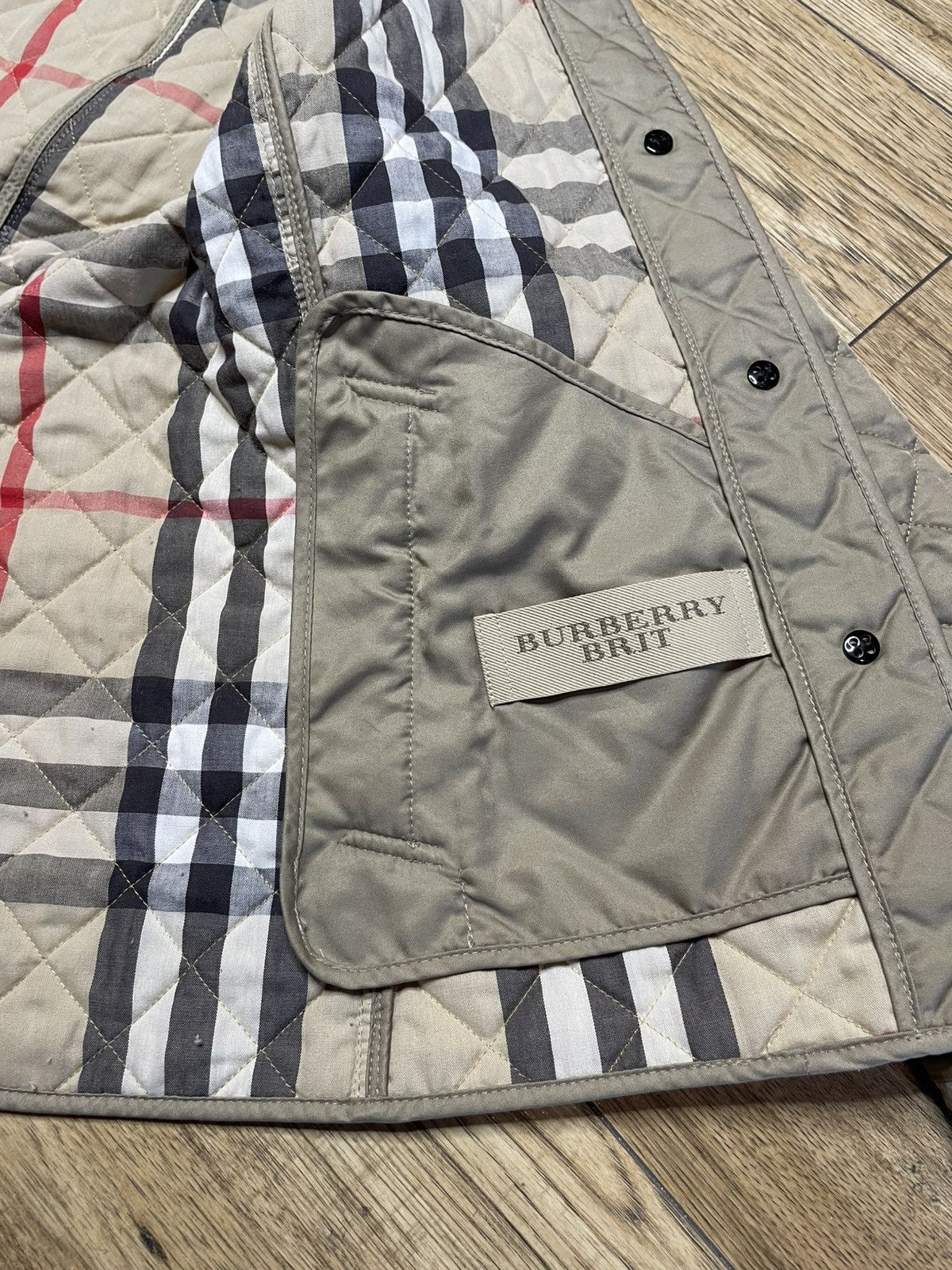 Burberry Burberry Brit Quilted Nova Chek women’s jacket size M Size M / US 6-8 / IT 42-44 - 5 Thumbnail