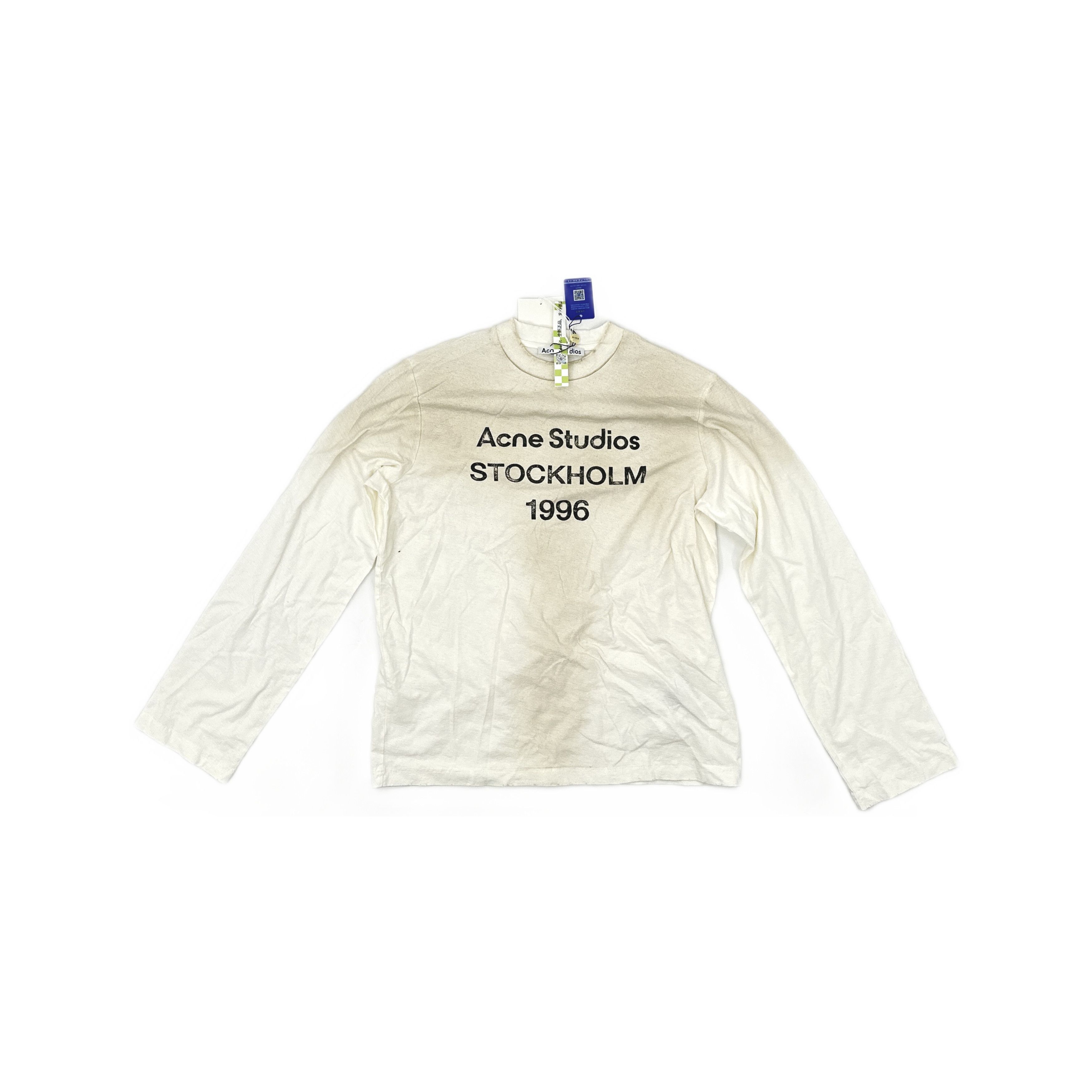 Acne Studios Last Size Acne Studios Stockholm 1996 Logo Print
