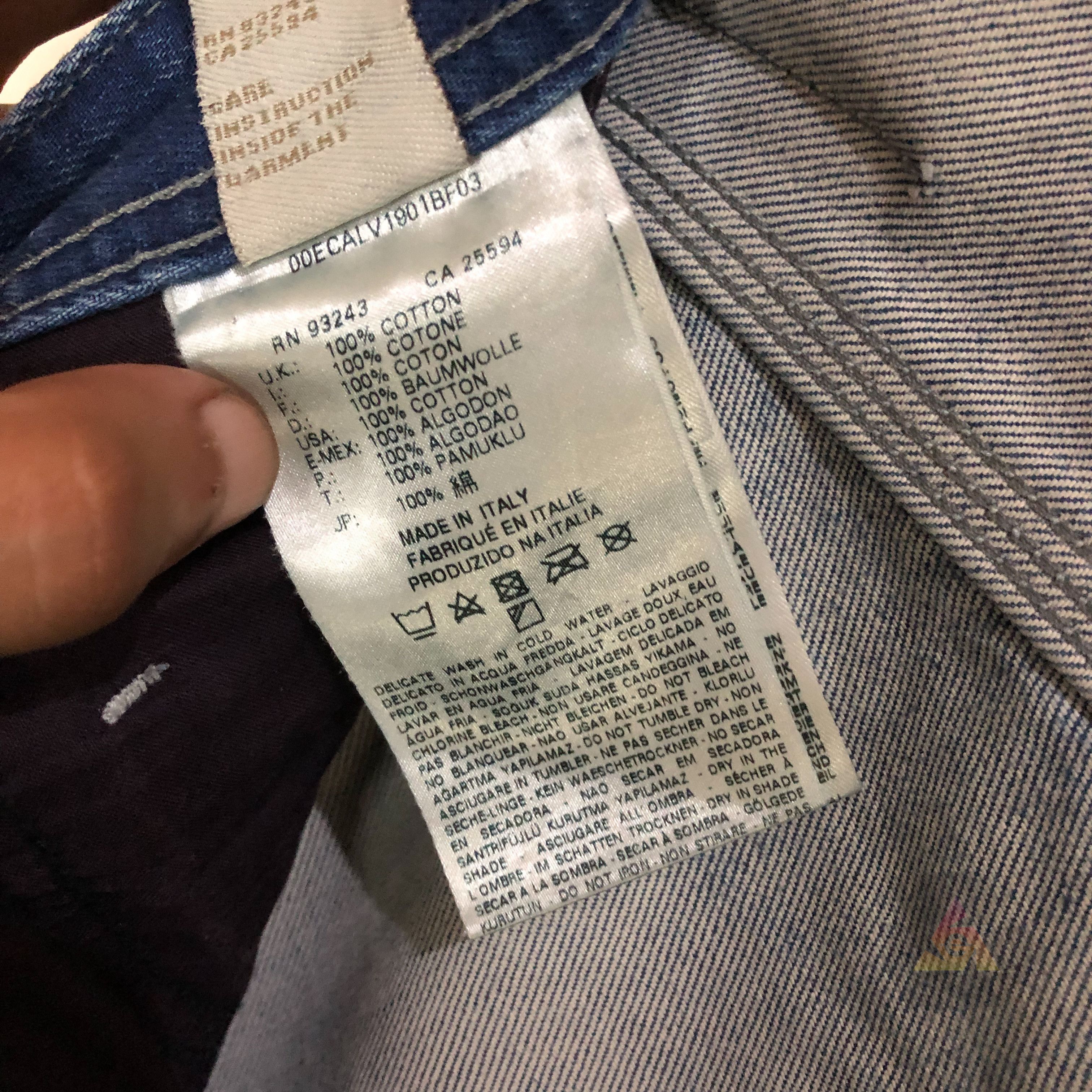 Diesel × Vintage Vintage Rare Diesel Industry Denim Jeans Y2K Size US 29 - 10 Thumbnail