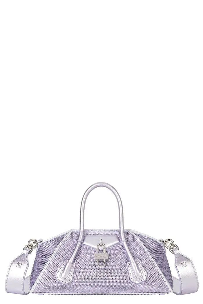 Givenchy o1w1db10525 Size: OS/Antigona Stretch Mini Bag in Purple Size ONE SIZE - 1 Thumbnail