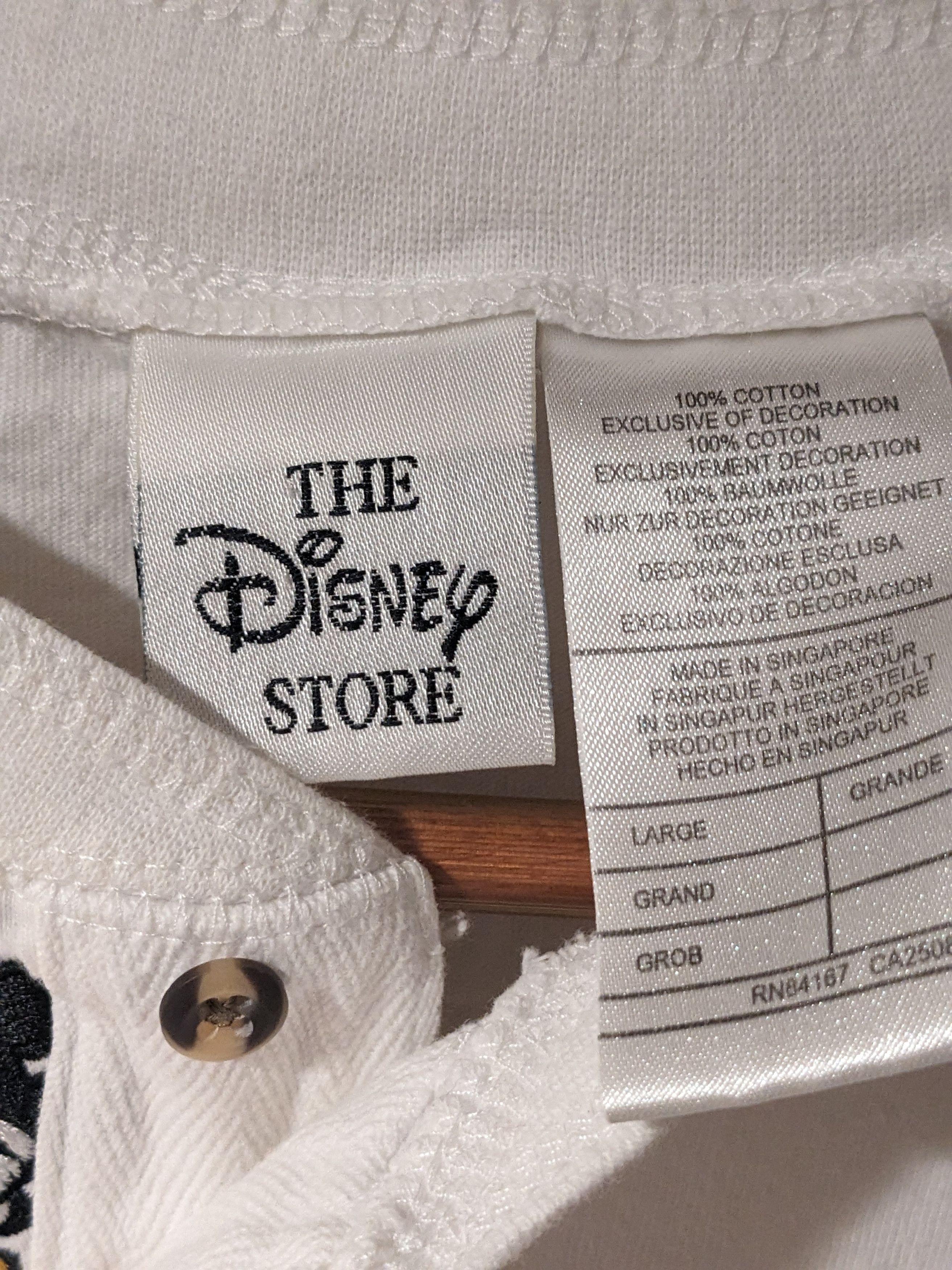 Disney × Vintage Vintage 90s Mickey Mouse Disney Store Henley Long-Sleeve Size US L / EU 52-54 / 3 - 3 Thumbnail