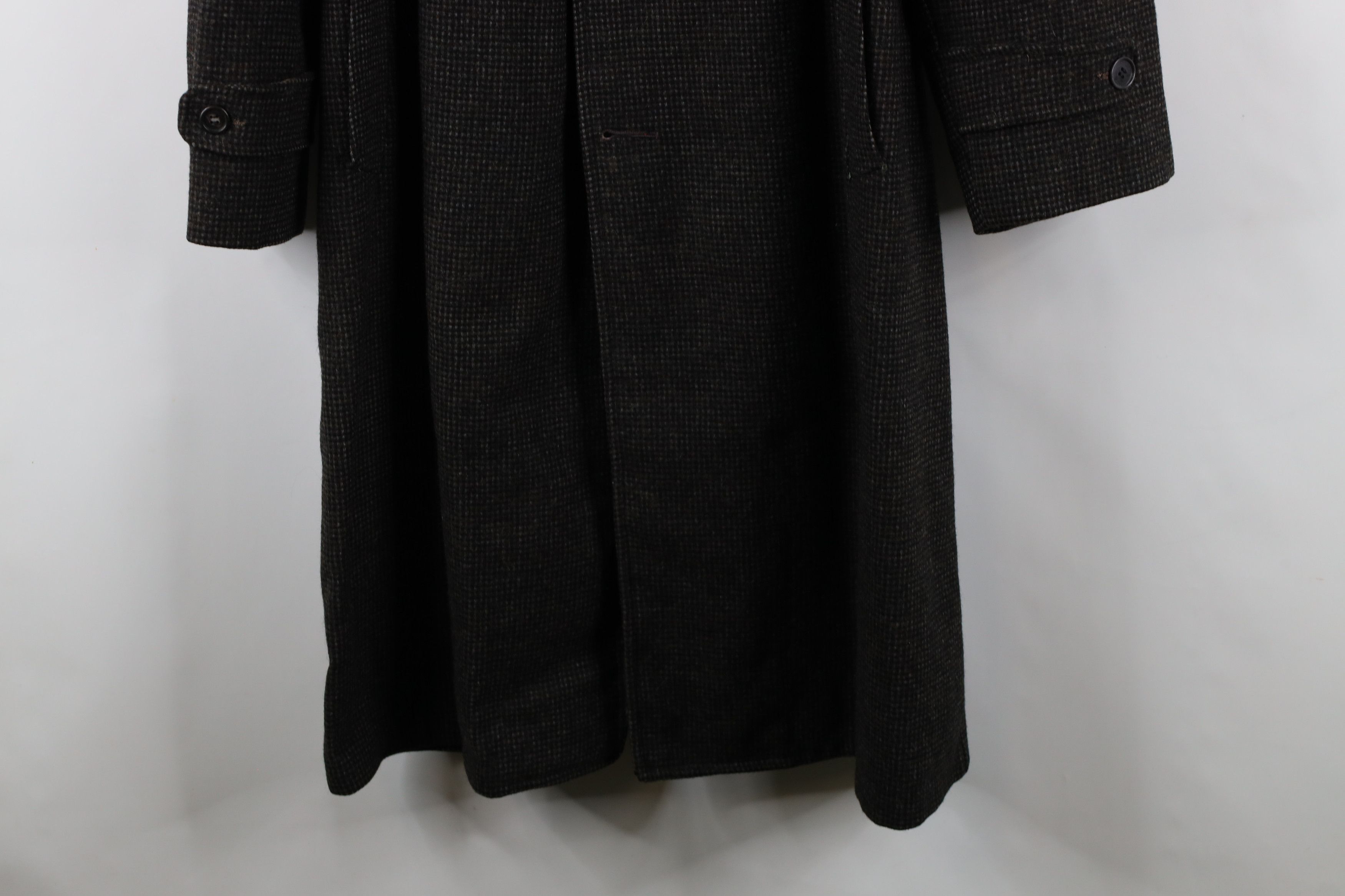 Vintage Vintage 50s 60s Streetwear Wool Topcoat Overcoat Jacket USA Size US XXL / EU 58 / 5 - 4 Thumbnail