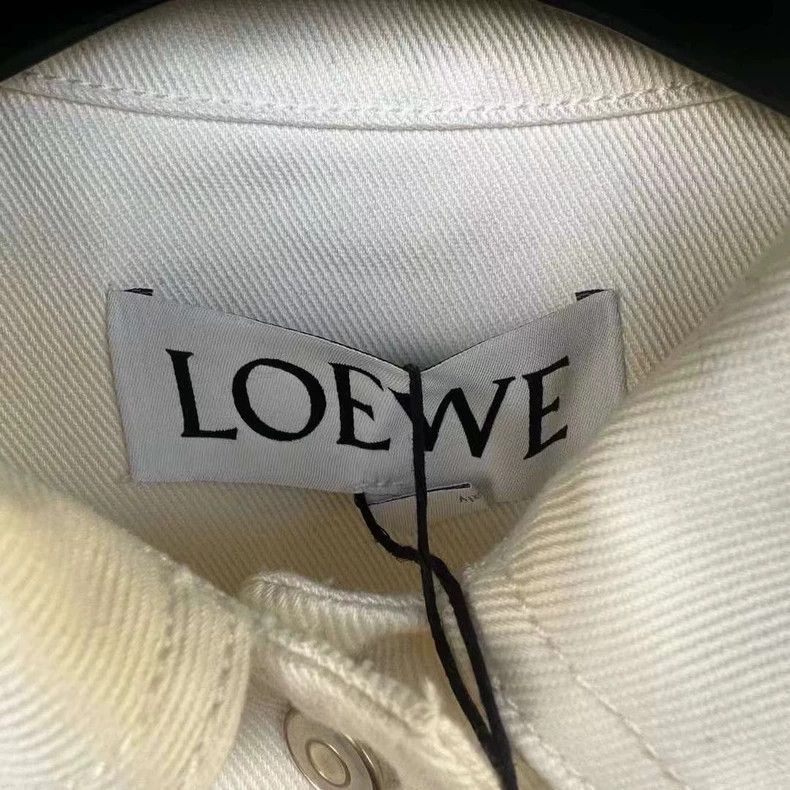 Loewe loewe Pocket embroidered logo denim shirt 2506-Nextarrow Size XXS / US 00 / IT 34 - 2 Thumbnail