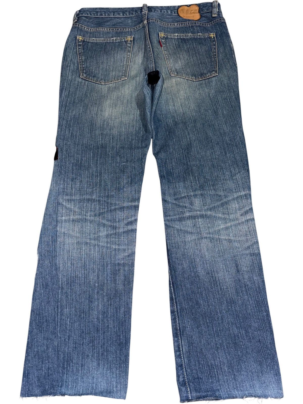 Number (N)ine 32 SS03 Number Nine Kurt Cobain patchwork denim jeans patch Size US 32 / EU 48 - 4 Thumbnail