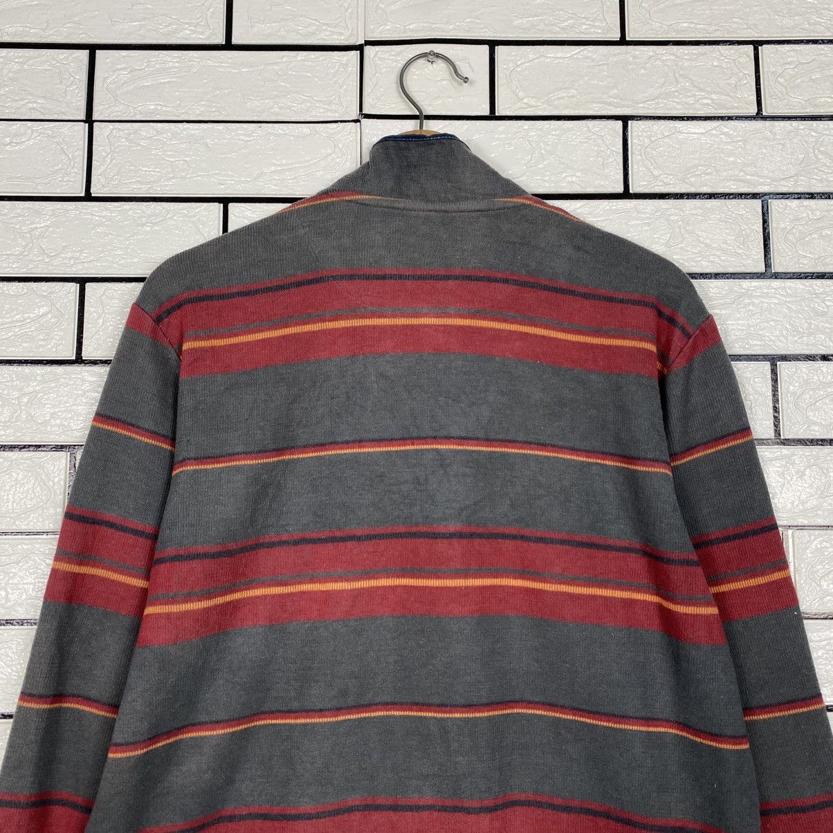 Issey Miyake 📌Vintage Anorak Sweatshirt Simple Life Striped Size US L / EU 52-54 / 3 - 12 Thumbnail