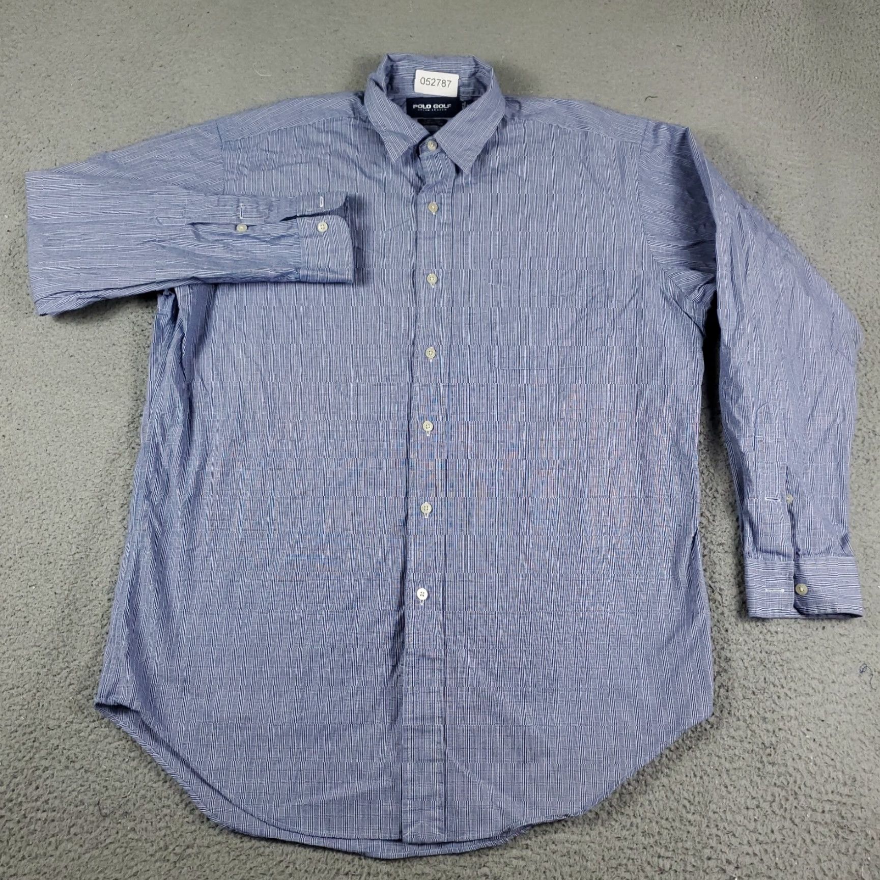 Ralph Lauren Ralph Lauren Button-Up Shirt Mens Medium Blue Plaid Long Sleeve Casual Modern Classic Size US M / EU 48-50 / 2 - 2 Thumbnail
