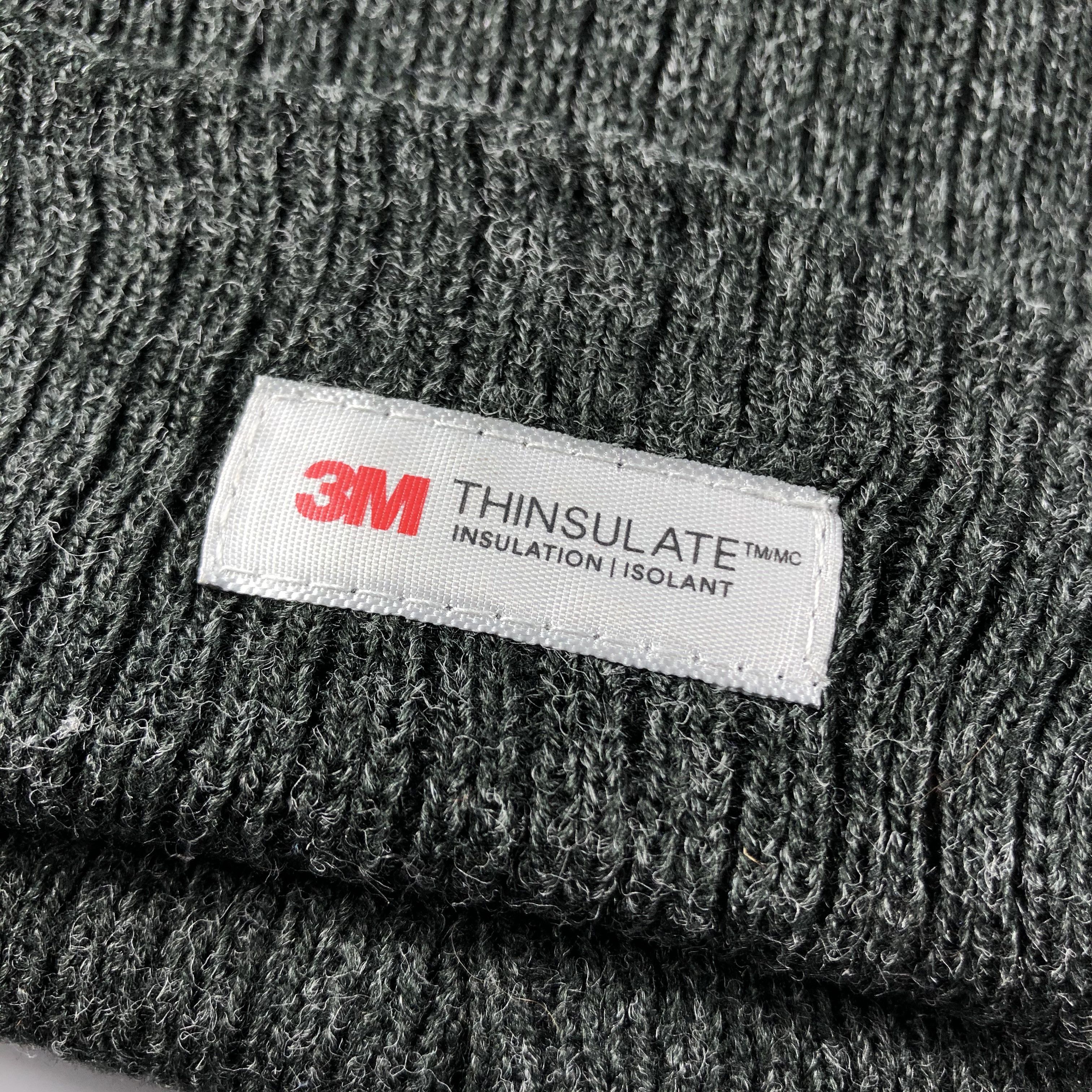 Vintage 3M Thinsulate Black Beanie Snow Hat -D757 Size ONE SIZE - 4 Thumbnail
