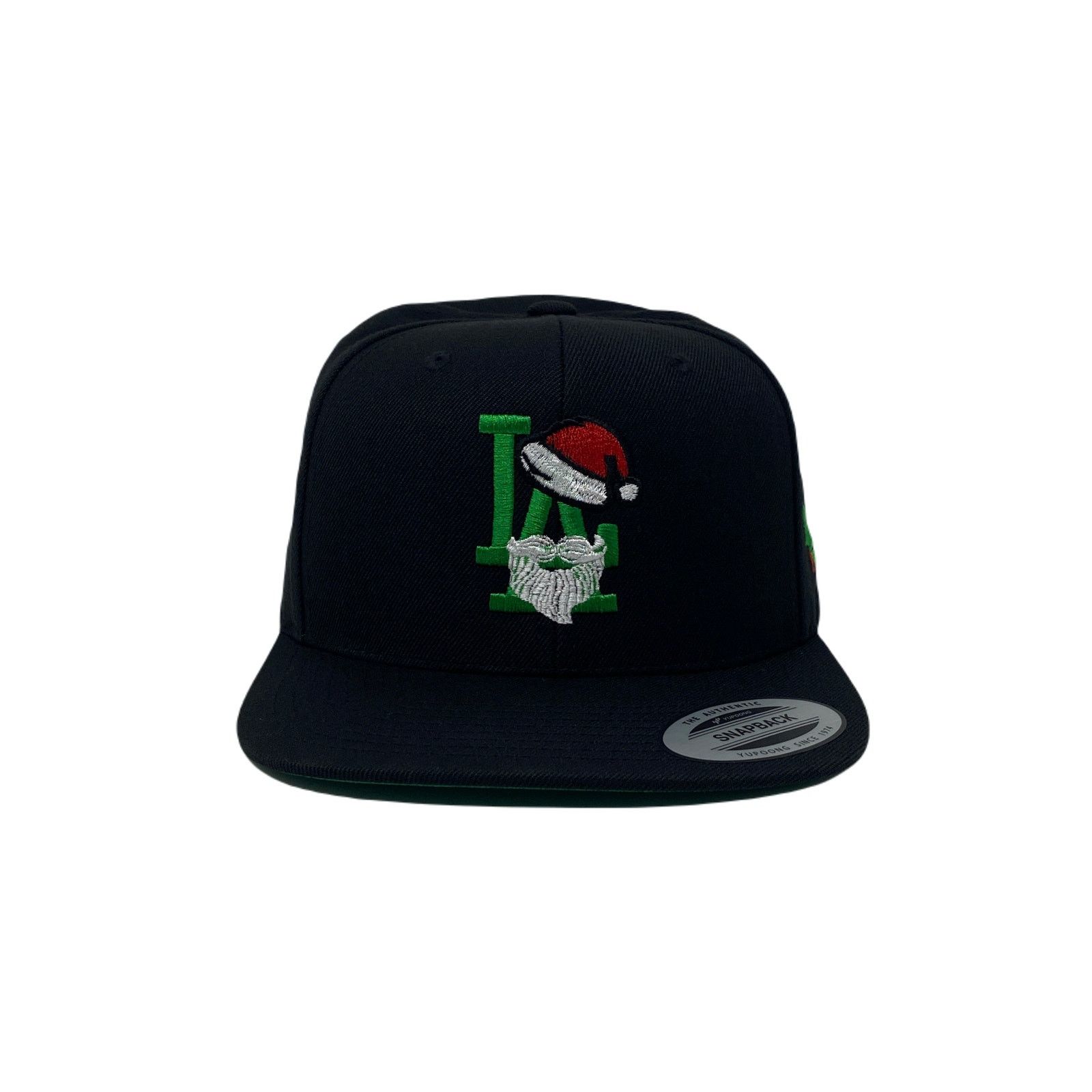 Other Los Angeles LA Santa Clause Christmas Beard Hat Snapback Hat Size ONE SIZE - 4 Thumbnail
