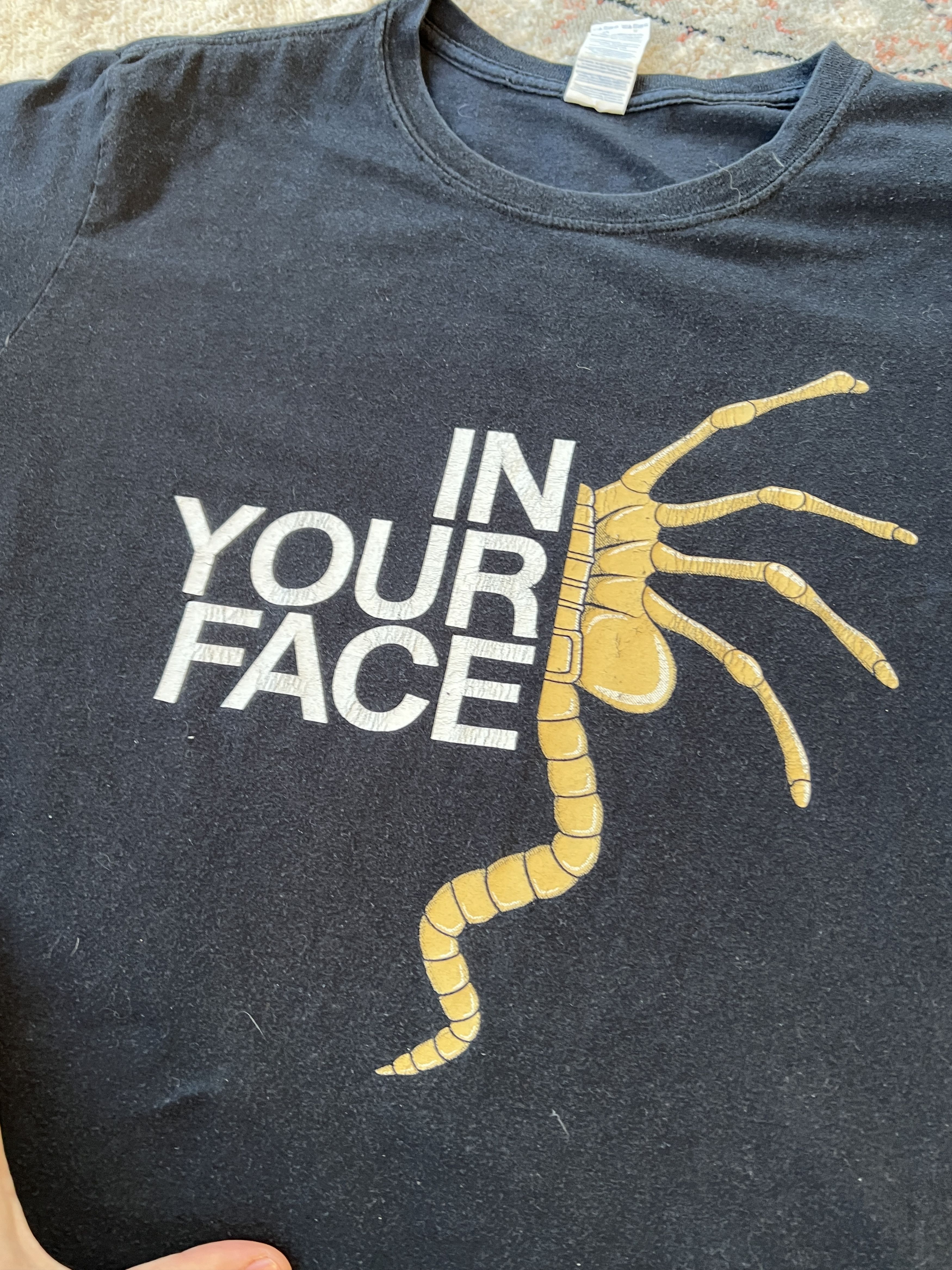 Vintage Alien In Your Face Vintage Tee Size US L / EU 52-54 / 3 - 2 Thumbnail