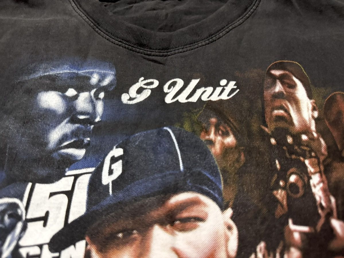 Vintage Vintage 00s 50 Cent G Unit T Shirt Size US M / EU 48-50 / 2 - 5 Thumbnail