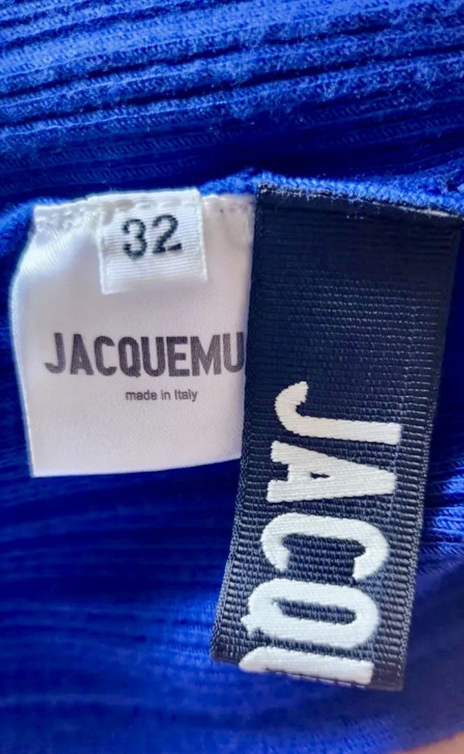 Jacquemus Jacquemus La Robe Maille Azur Ribbed Maxi Dress Size XS / US 0-2 / IT 36-38 - 3 Thumbnail