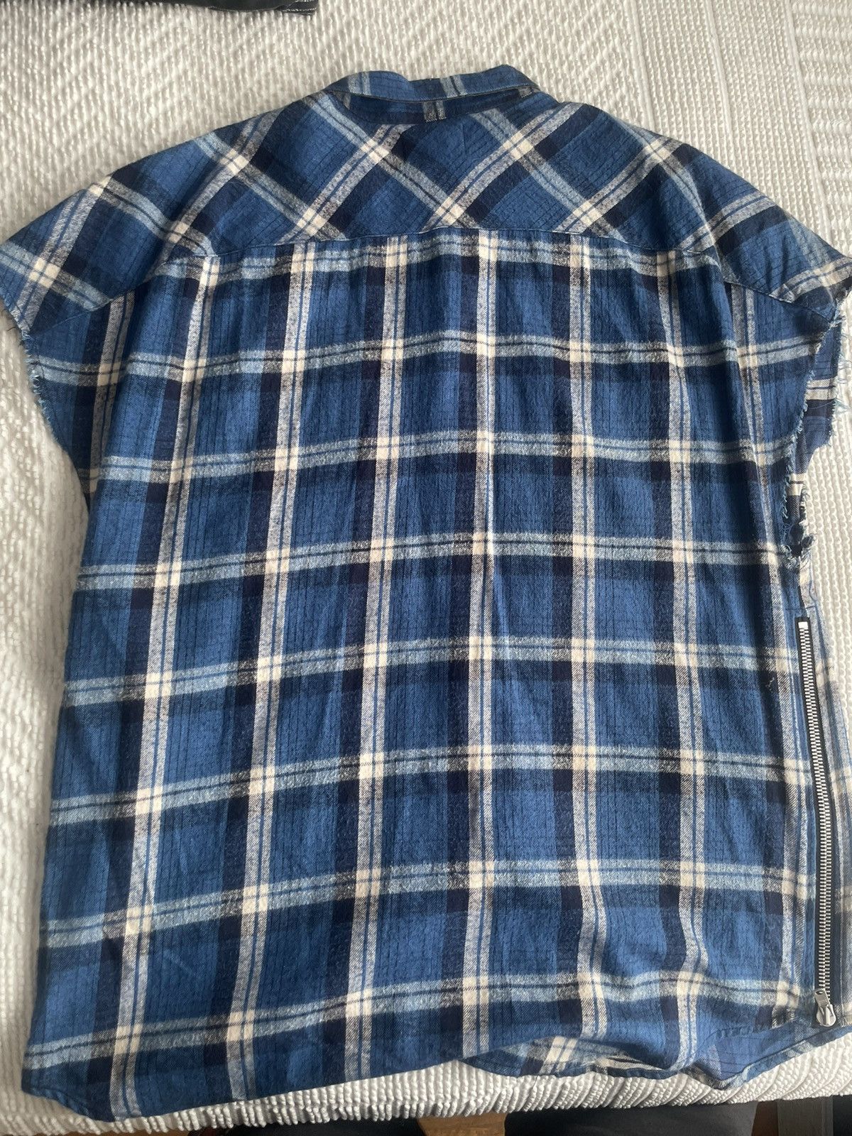 Fear of God Fear of God 4th Collection Sleeveless Flannel Size US XL / EU 56 / 4 - 4 Thumbnail