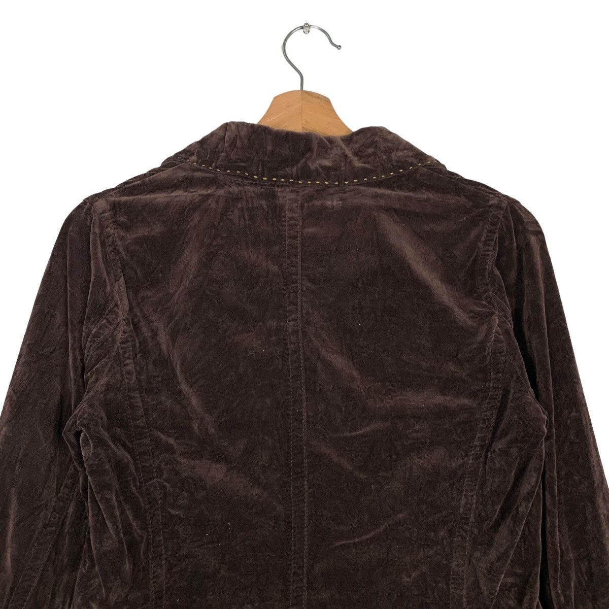 Japanese Brand ANTGAUGE PLATINUM Punk Velvet Casual Jacket #0006-C1 Size S / US 4 / IT 40 - 9 Thumbnail