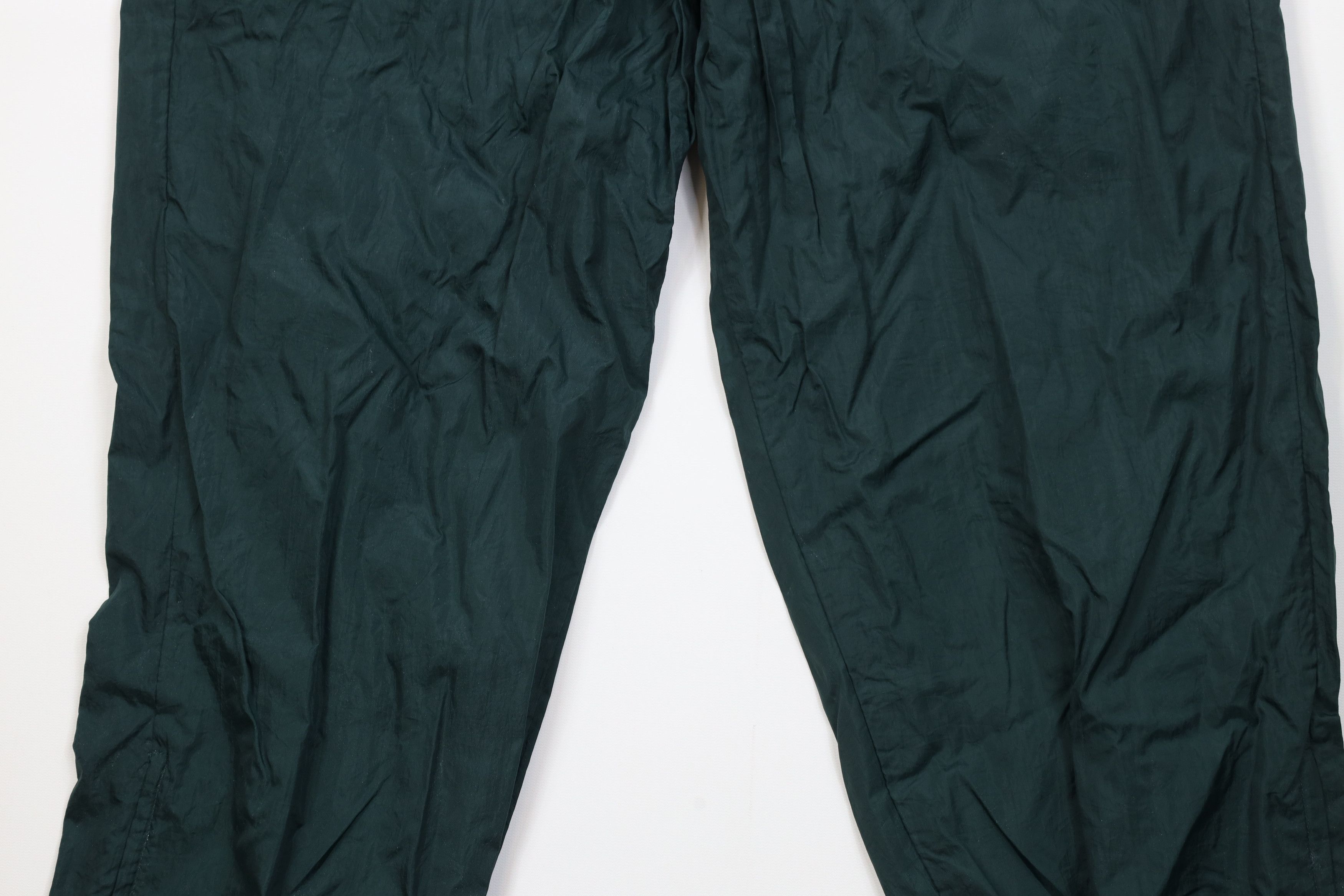 Vintage Vintage 90s Streetwear Lined Windbreaker Joggers Pants Green Size US 36 / EU 52 - 3 Thumbnail