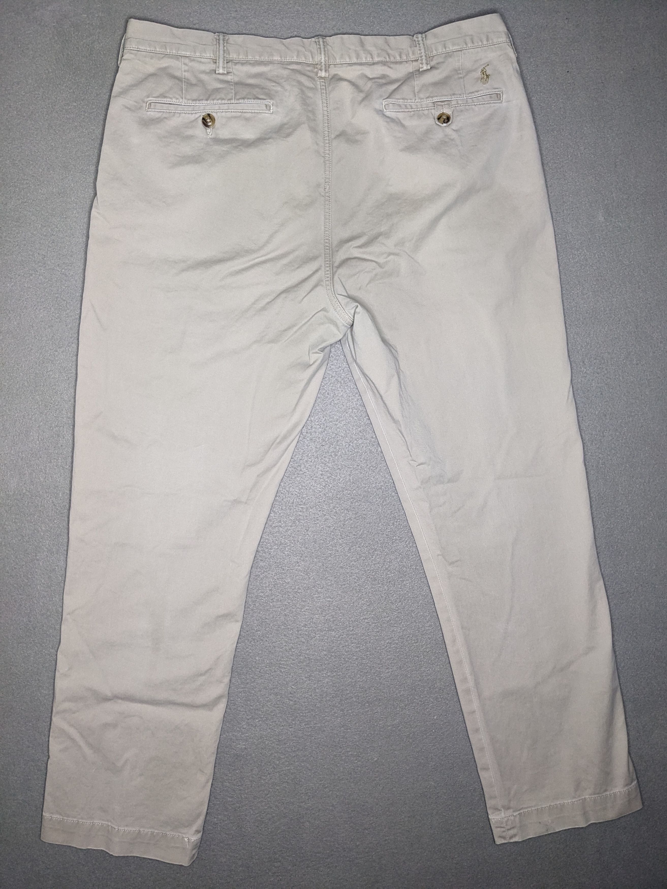 Polo Ralph Lauren Polo Ralph Lauren Chino Pants Mens 36x29 Beige Twill Size US 36 / EU 52 - 2 Thumbnail