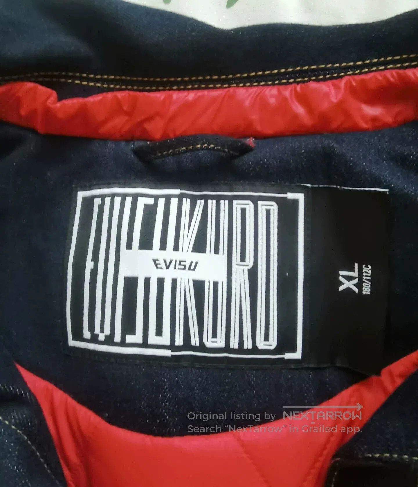 Evisu EVISU Quilted Jacket. Size US XL / EU 56 / 4 - 3 Thumbnail