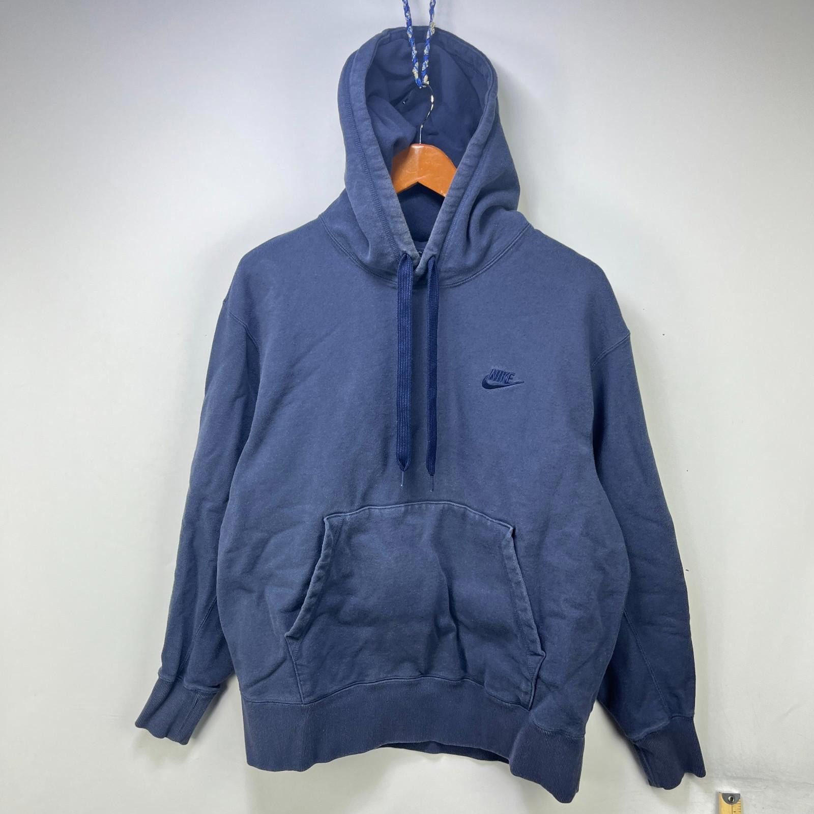 Nike Vintage Nike Swoosh Y2K Hoodie Blue XL Size US XL / EU 56 / 4 - 1 Thumbnail