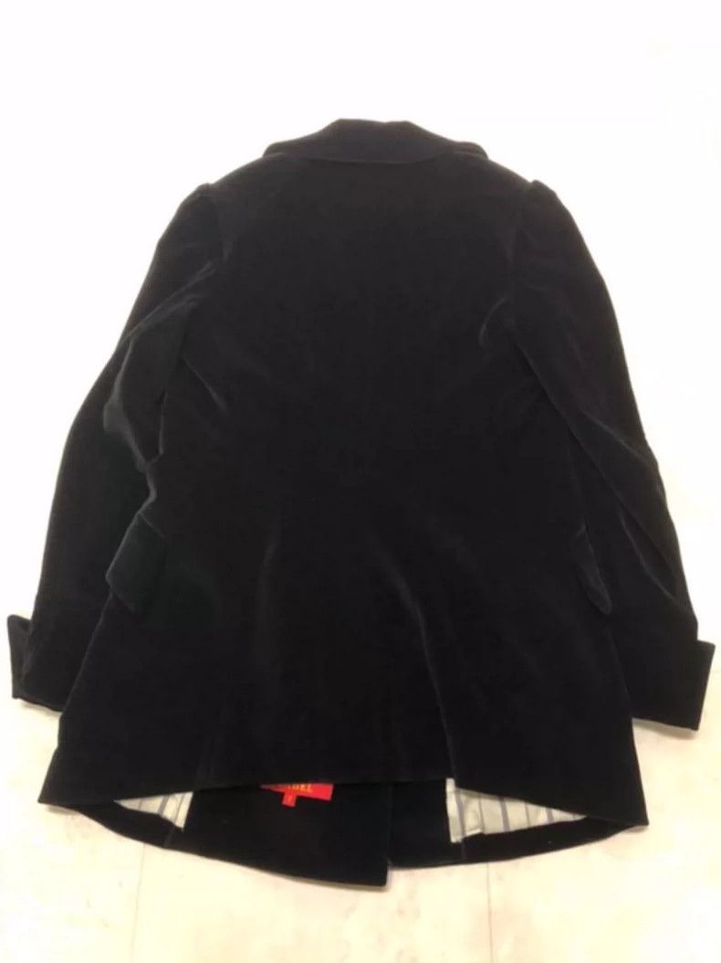 Vivienne Westwood Vivienne Westwood size3 Red swan velvet coat Size M / US 6-8 / IT 42-44 - 3 Thumbnail
