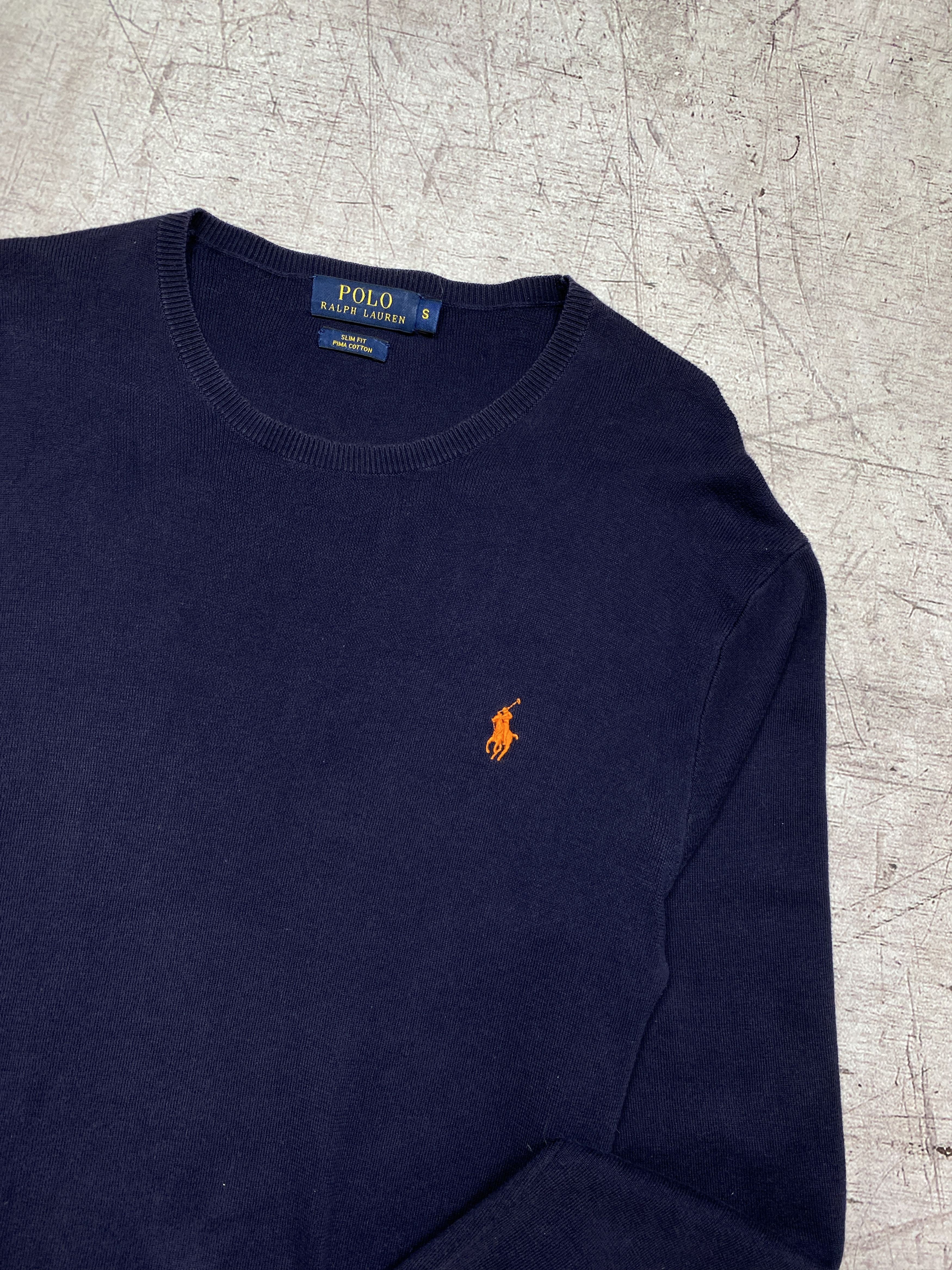 Polo Ralph Lauren Polo Ralph Lauren Vintage Mens Crew Neck Sweater Size US S / EU 44-46 / 1 - 2 Thumbnail