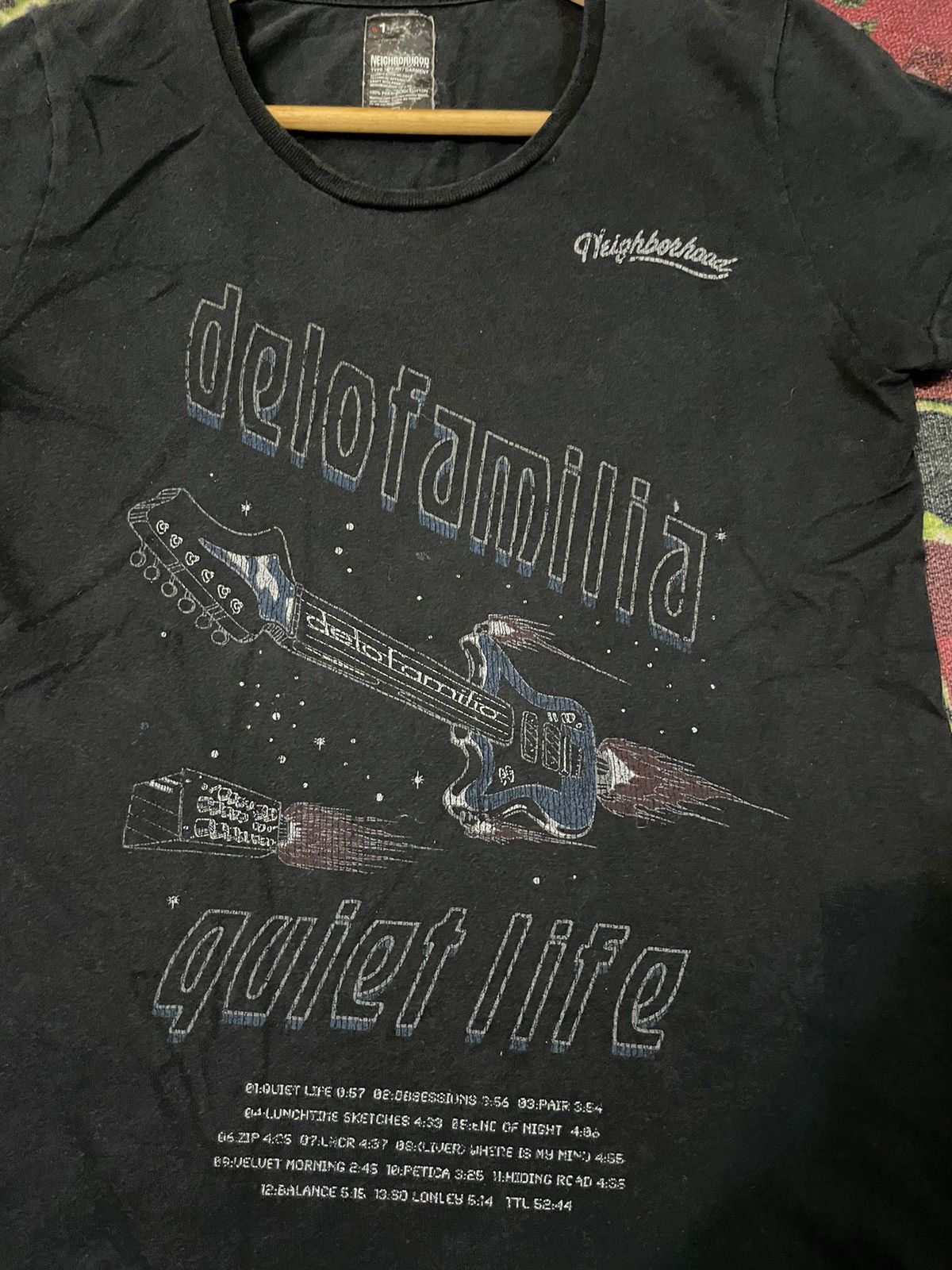 Japanese Brand Neighborhood X Delofamilia Quiet Life Tshirt Size XS / US 0-2 / IT 36-38 - 2 Thumbnail