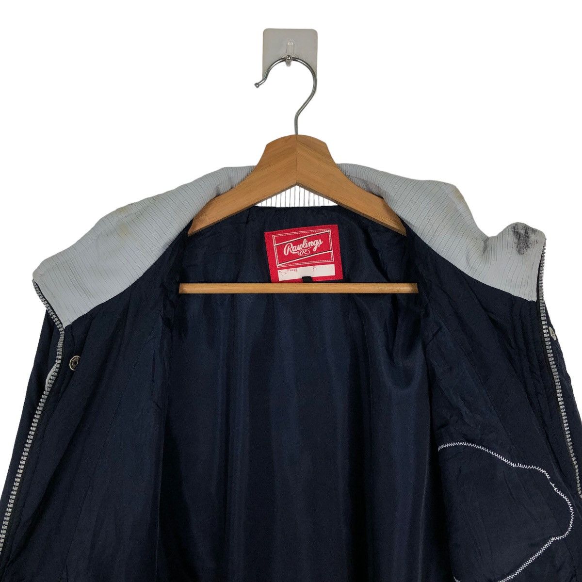 Japanese Brand VINTAGE BOMBER JACKET BASEBALL TEAM KATAHAMA BIG LOGO Size US M / EU 48-50 / 2 - 10 Thumbnail