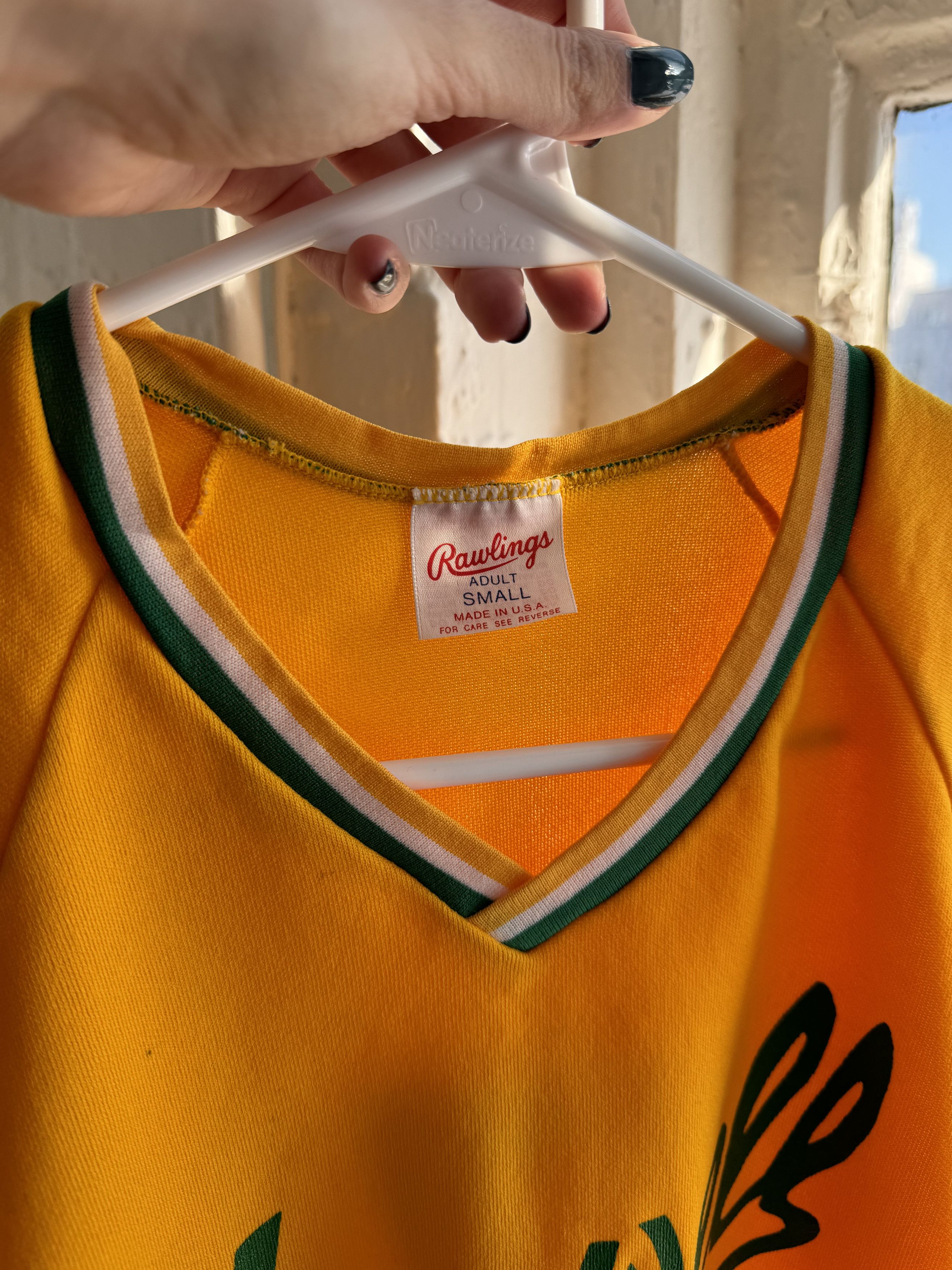 Vintage Vintage 1980's Rawlings Hopewell Baseball Jersey Size US S / EU 44-46 / 1 - 4 Thumbnail