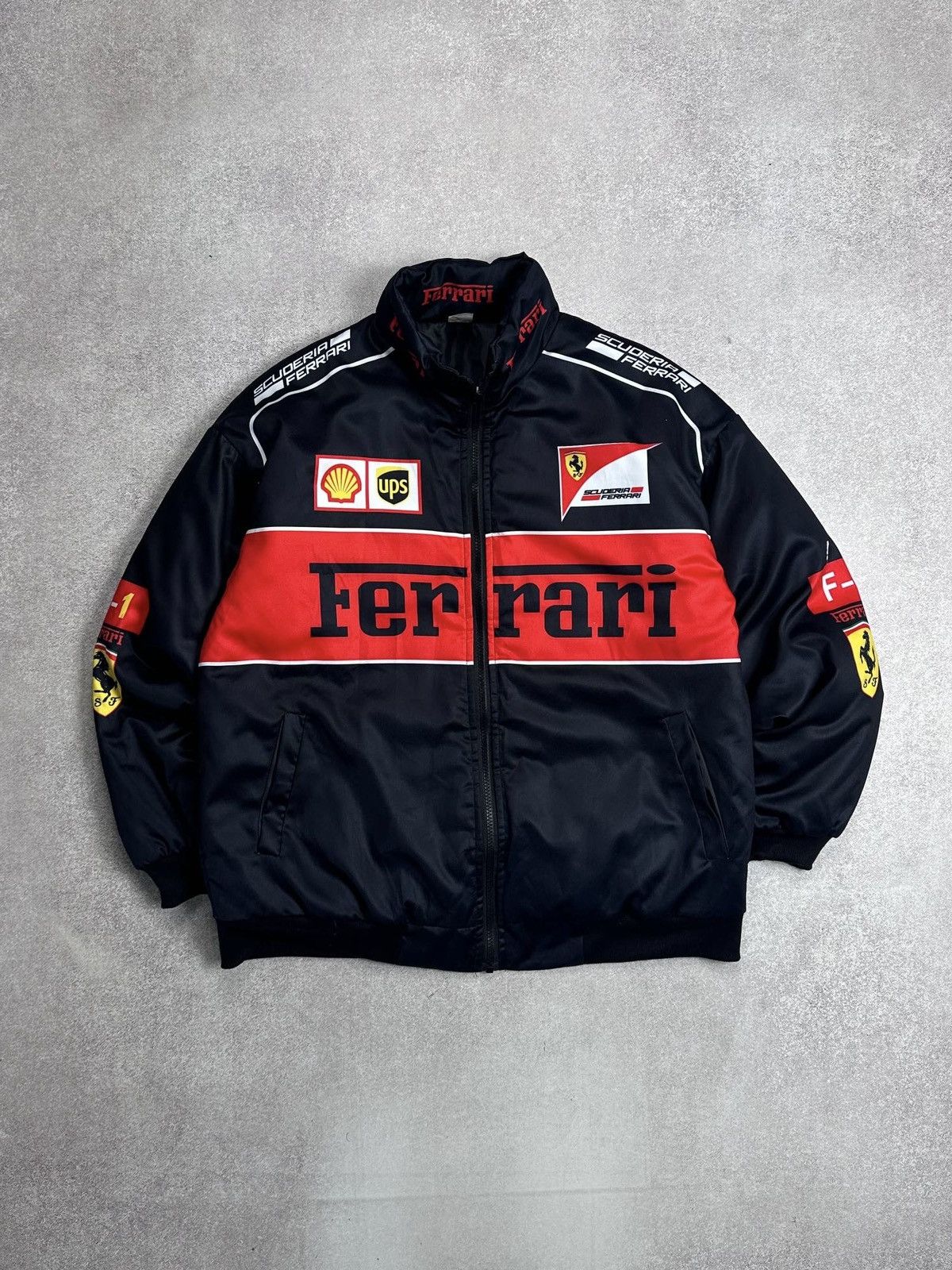 Marlboro Vintage Ferarri F-1 Racing Scuderia Y2K Jacket M Size US M / EU 48-50 / 2 - 1 Thumbnail