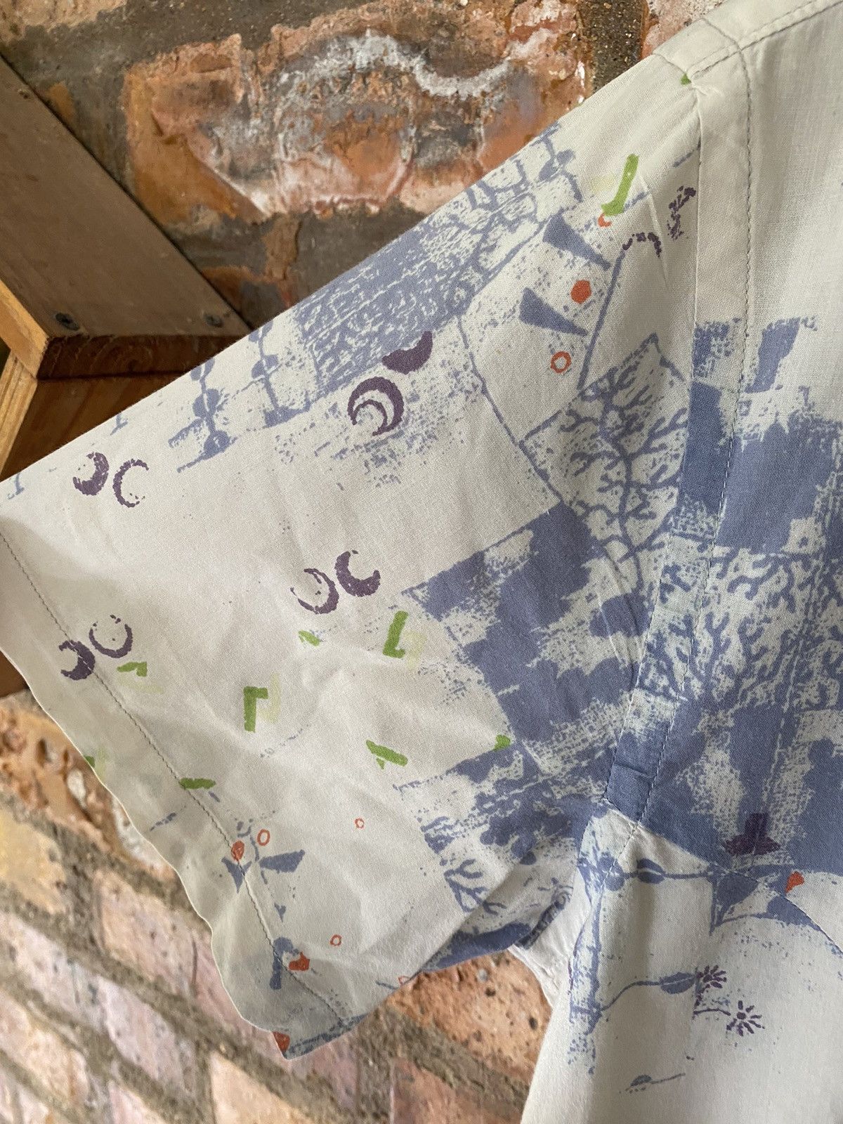 14th Addiction × Japanese Brand × Marithe + Francois Girbaud Vtg MFG Bandana Patchwork motif Size US M / EU 48-50 / 2 - 7 Thumbnail