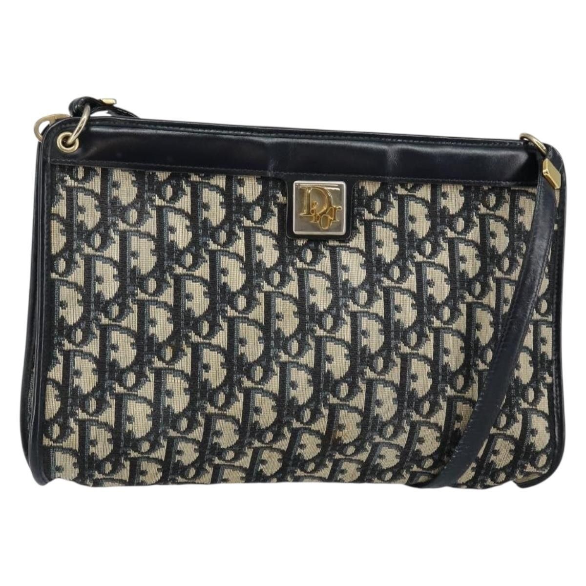 Dior Christian Dior Vintage Trotter Shoulder Bag Canvas Size ONE SIZE - 1 Thumbnail