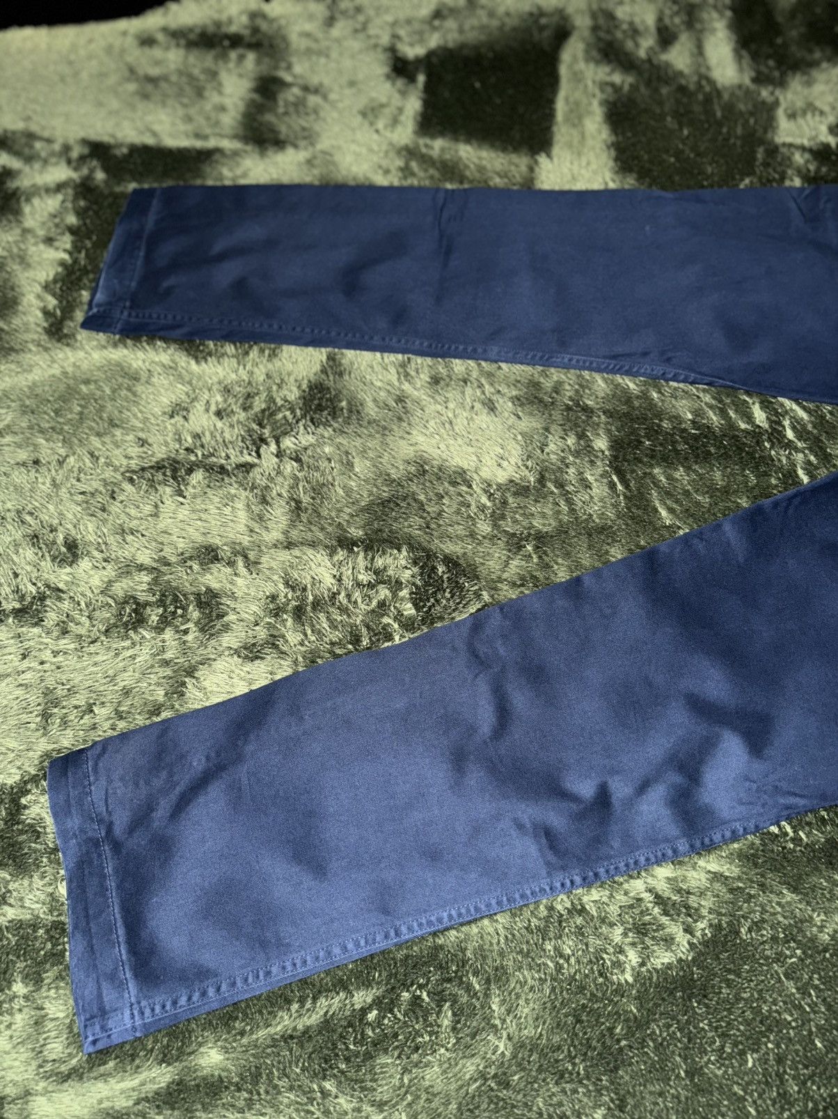 Beams Japan [M] BEAMS HEART JAPAN washed cotton chino pants navy Size US 32 / EU 48 - 10 Thumbnail