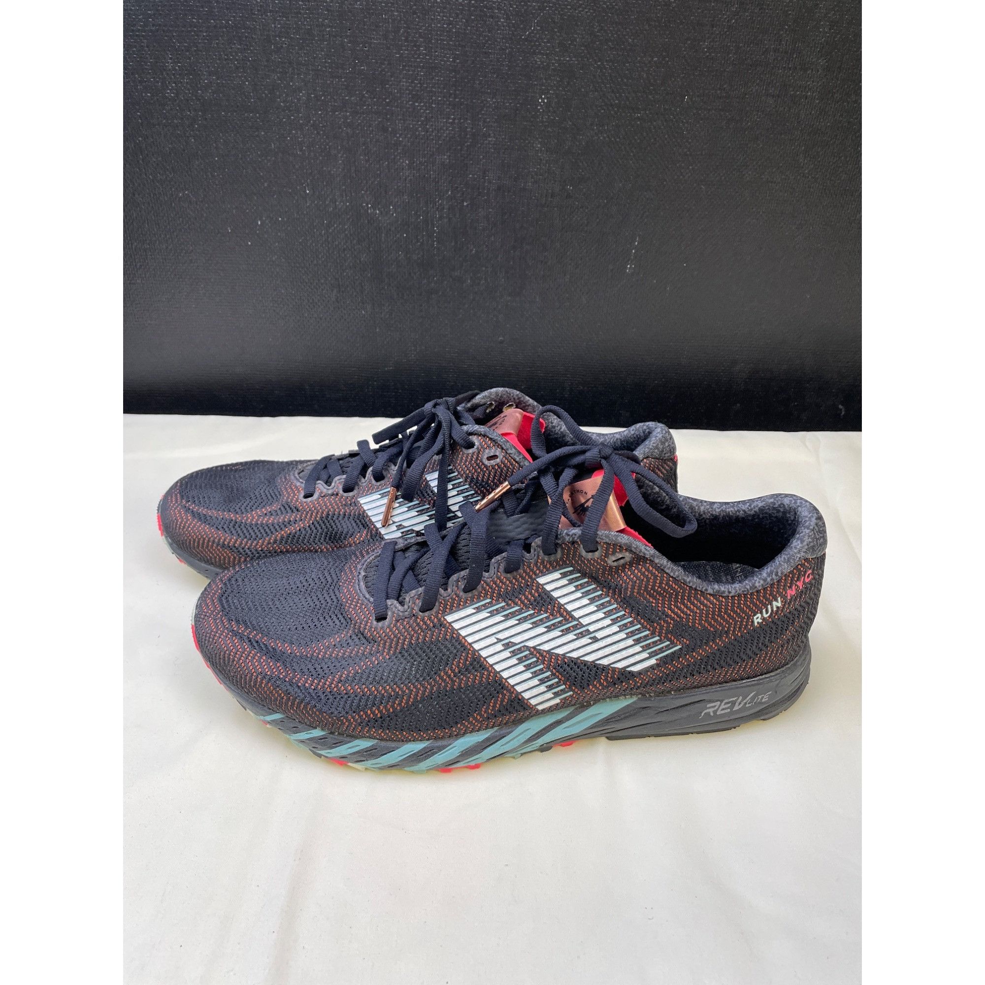 New Balance New Balance Run NYC Men's Black Multicolor Sneakers/Shoes 10 Size US 10.5 / EU 43-44 - 3 Thumbnail