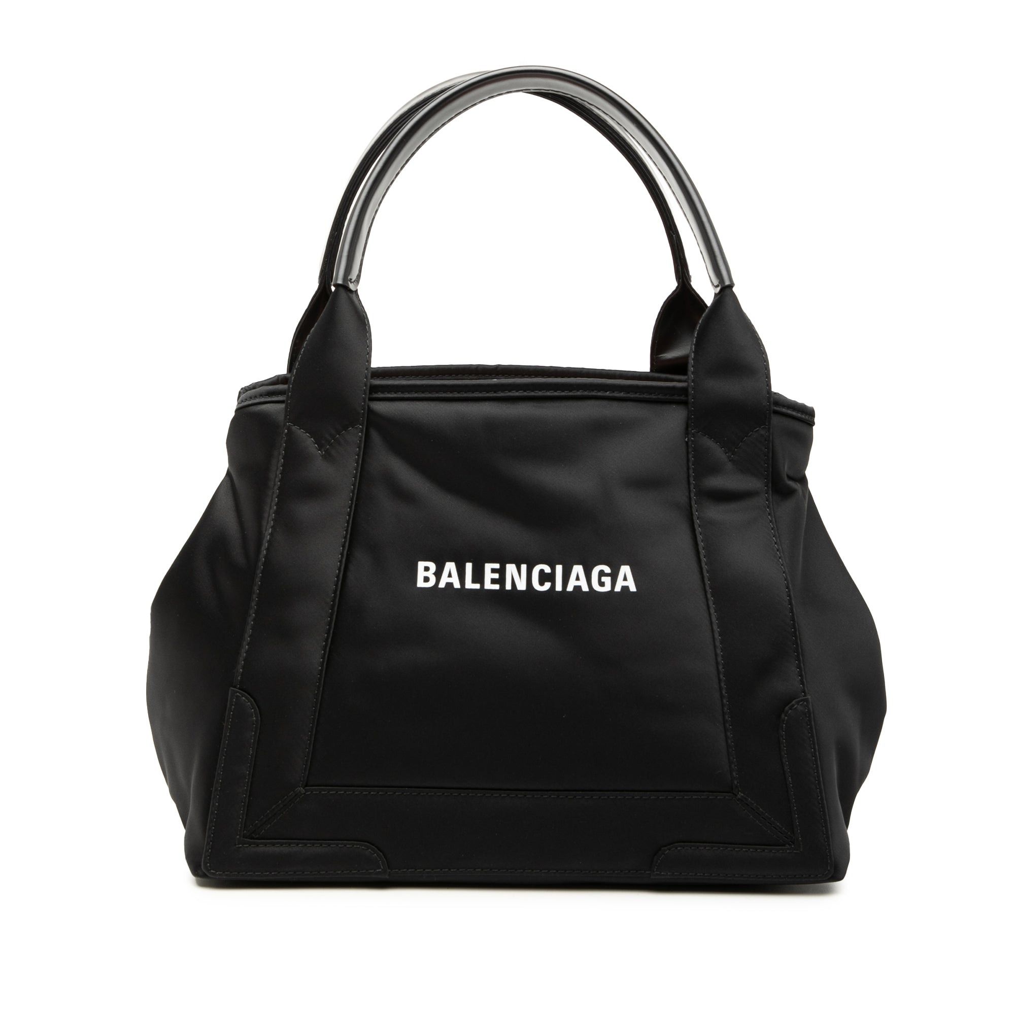 Balenciaga Nylon Navy Cabas Tote S Size ONE SIZE - 1 Thumbnail