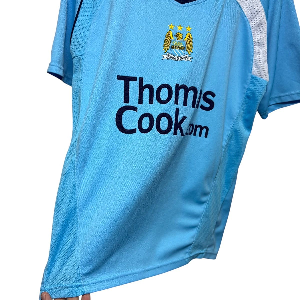 Vintage Manchester City Vintage 2008/09 Soccer Jersey Football Shirt Size US M / EU 48-50 / 2 - 6 Thumbnail