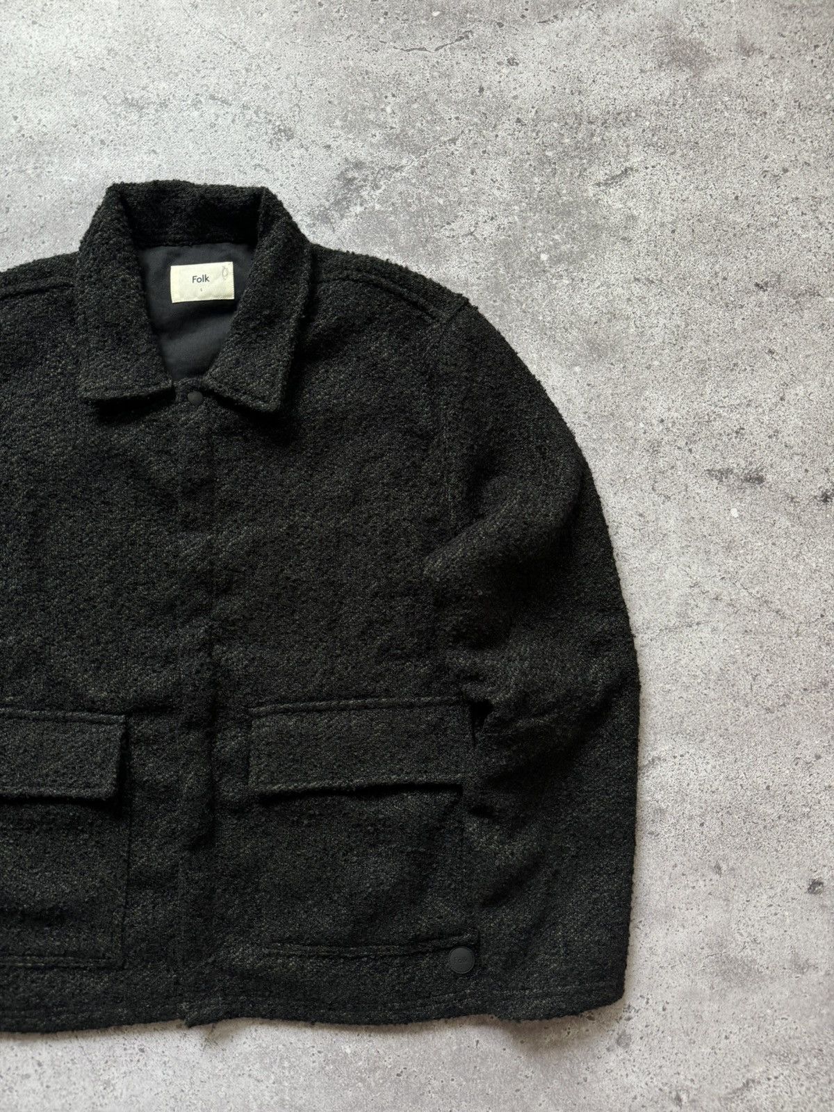 Folk Folk Wool Blend Chore Jacket Size L Size US L / EU 52-54 / 3 - 2 Thumbnail