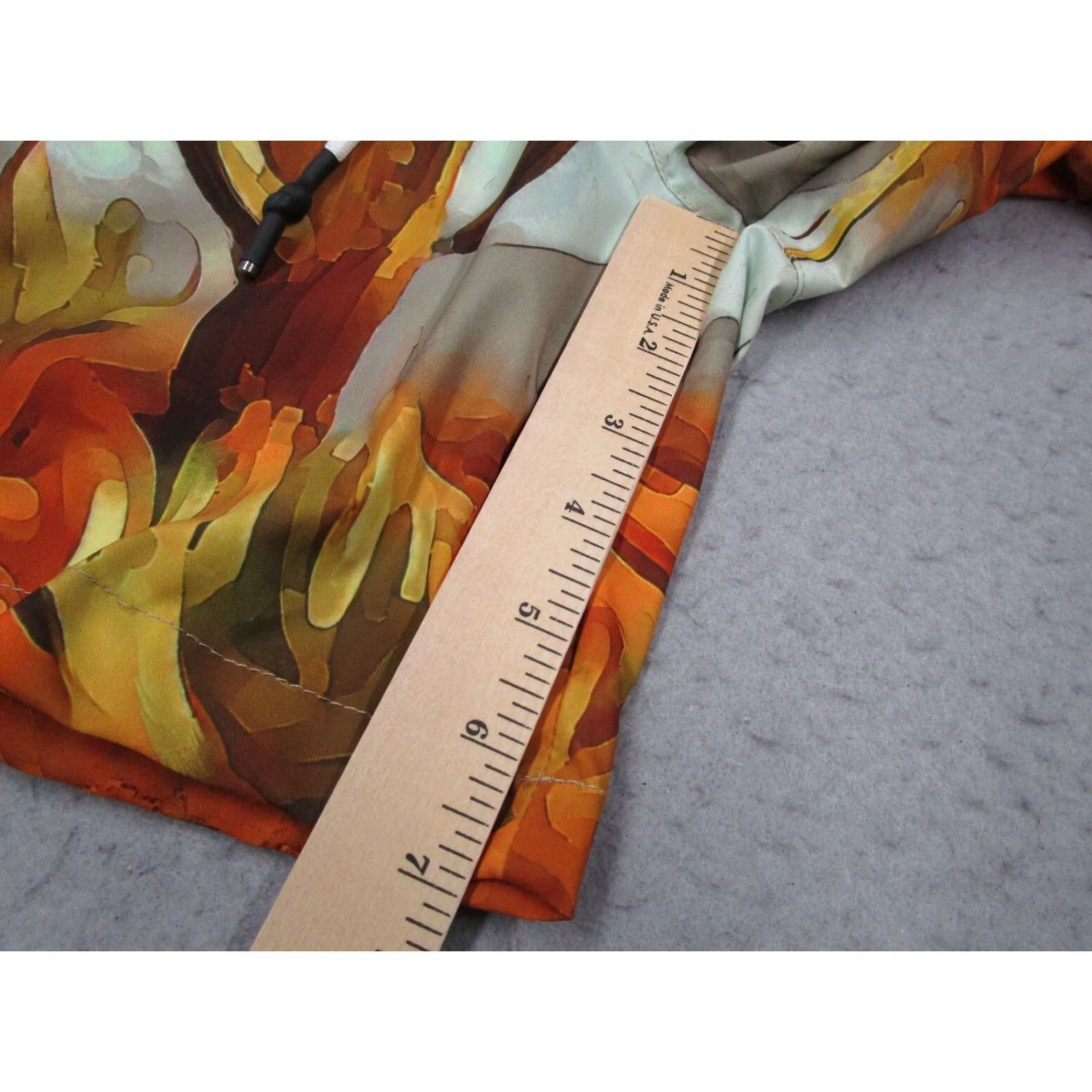 Jordan Craig Jordan Craig Shorts Mens Large Orange AOP Graphic Print Beach Travel Cactus Size US 33 - 5 Thumbnail
