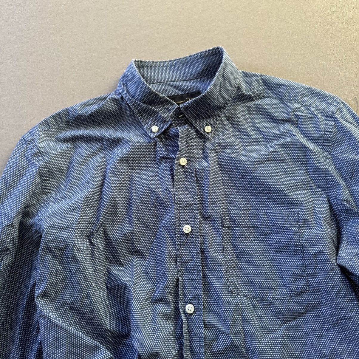 Massimo Dutti Massimo Dutti Finest Fabric Chambray Patterned Shirt Size US M / EU 48-50 / 2 - 5 Thumbnail