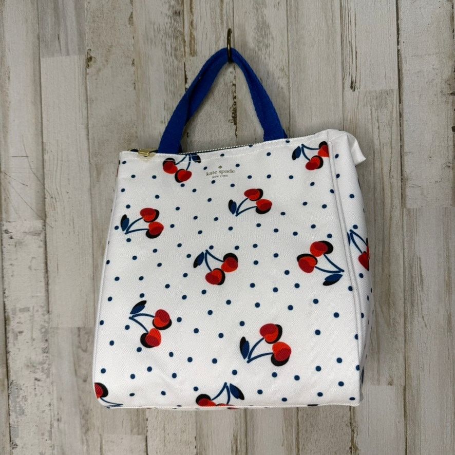 NWT Kate Spade Cherry Dot Lunch Tote Bag Multicolor in White, Women's