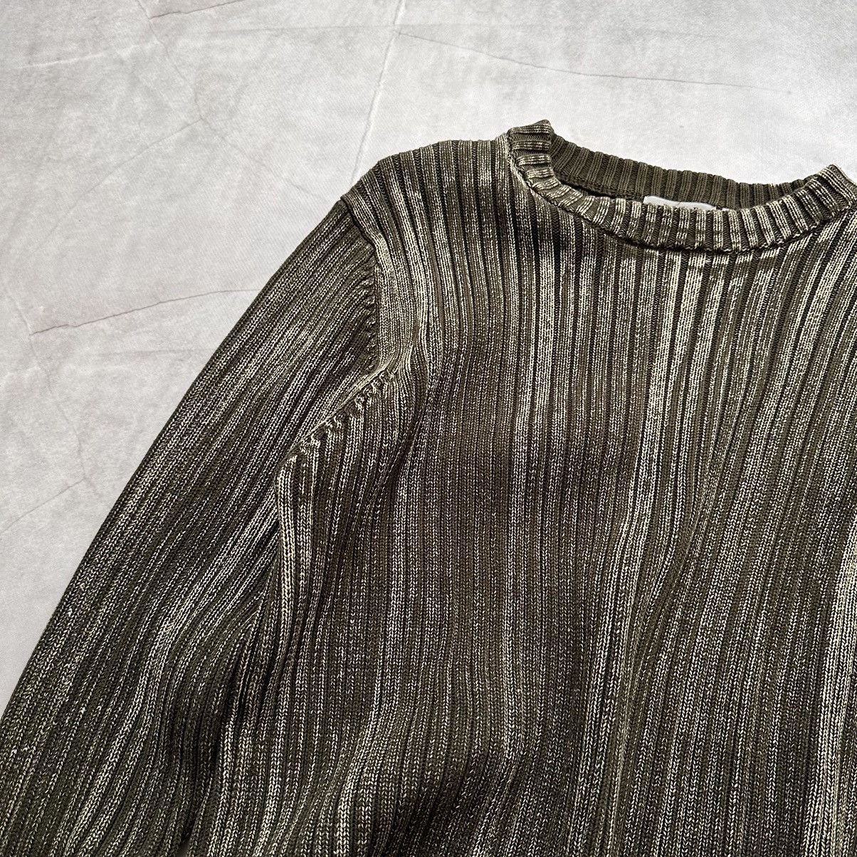 Hysteric Glamour × Undercover Japan Faded LGB Impala Vibe Knit Ribbed Sweater Size US XL / EU 56 / 4 - 9 Thumbnail