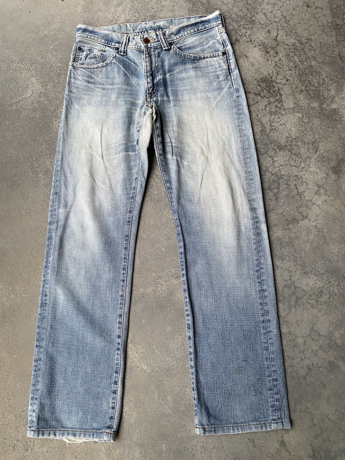 If Six Was Nine × Japanese Brand vintage GL hearts denim pants Size US 31 - 1 Thumbnail