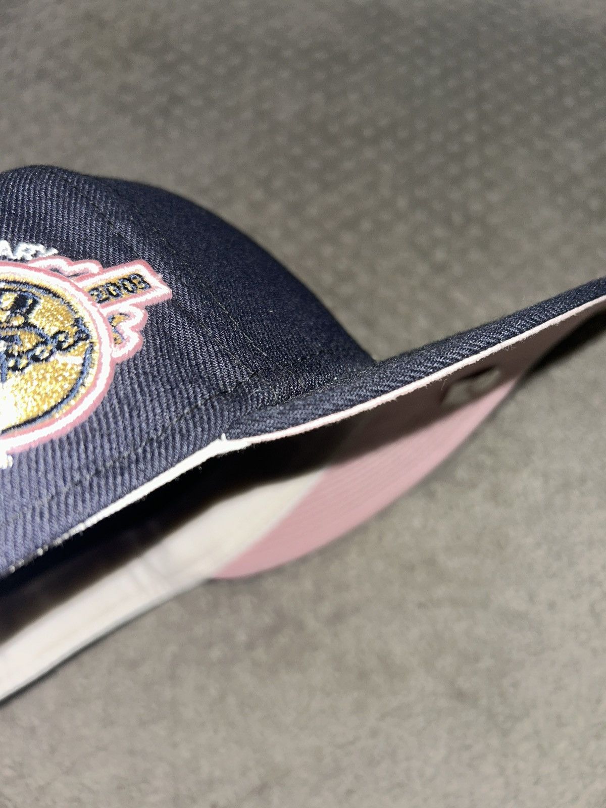 New Era 7 1/2 Side-Patch Yankees New-Era Fitted Size ONE SIZE - 8 Thumbnail