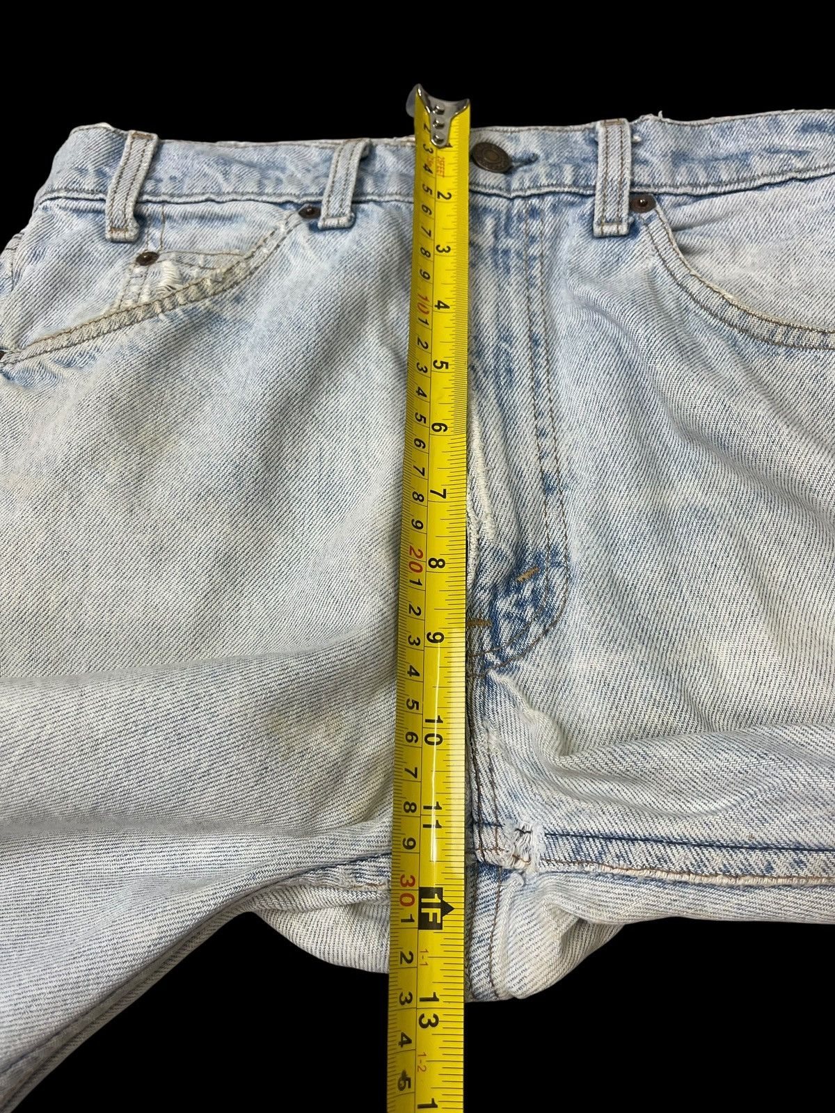 Levi's Vintage Levi’s 550 Jeans Orange Tab Faded Distressed Size US 33 - 14 Thumbnail