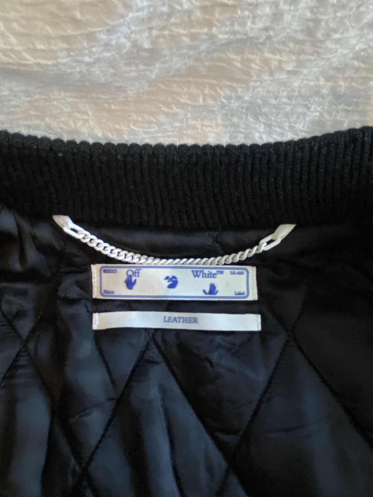 Off-White Offwhite letterman jacket Size US M / EU 48-50 / 2 - 3 Thumbnail