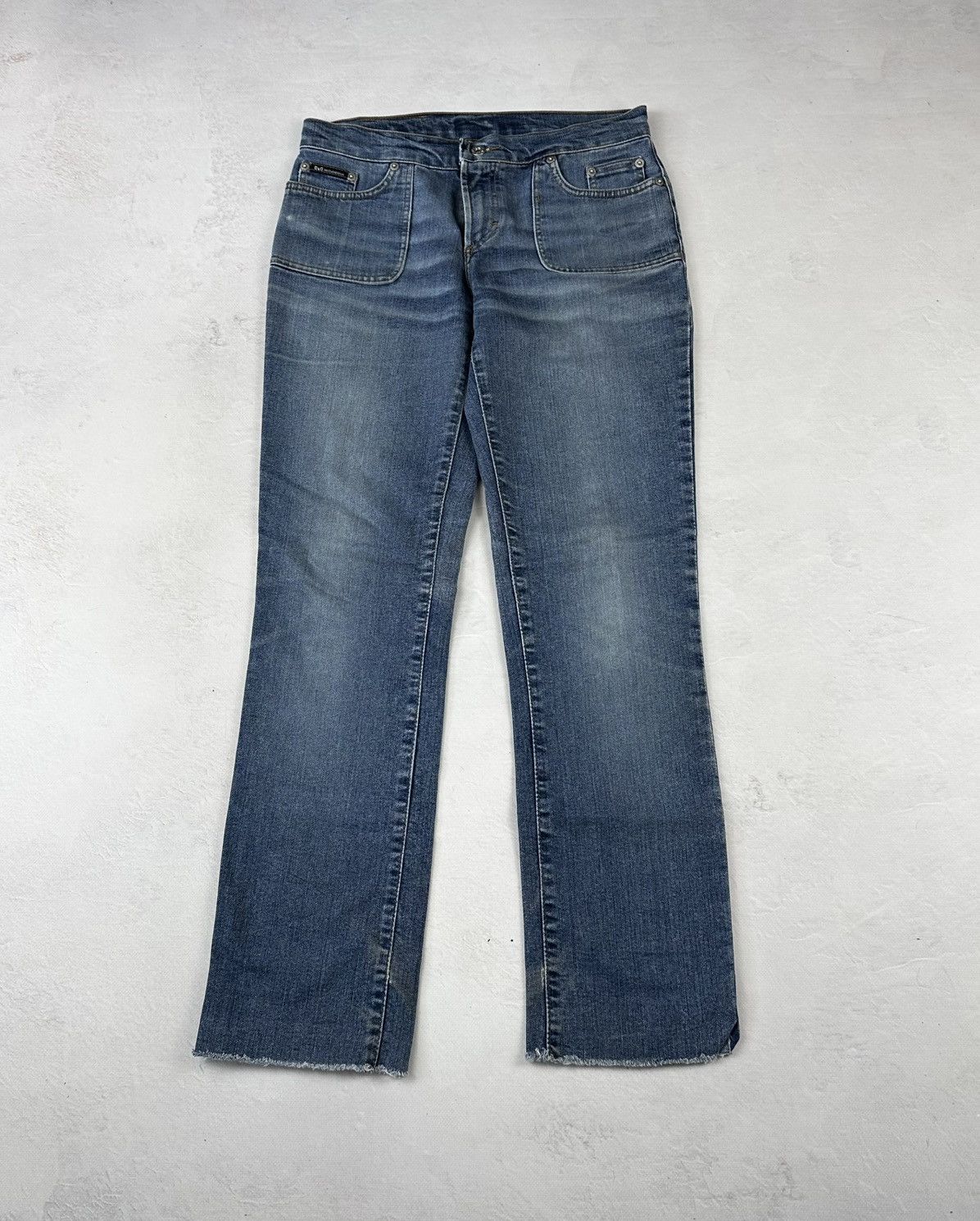 Dolce & Gabbana × Japanese Brand Avant Garde Vintage Dolce & Gabbana 00s Baggy Japanese LGB Size 28" / US 6 / IT 42 - 1 Thumbnail