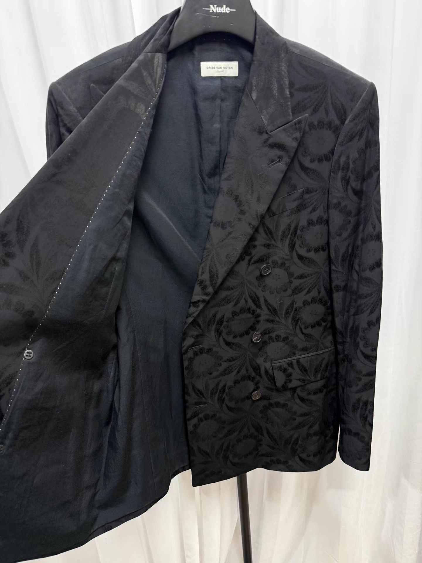 Diesel Dries van noten Silk Jacquard Jacket K20 Size US S / EU 44-46 / 1 - 8 Thumbnail