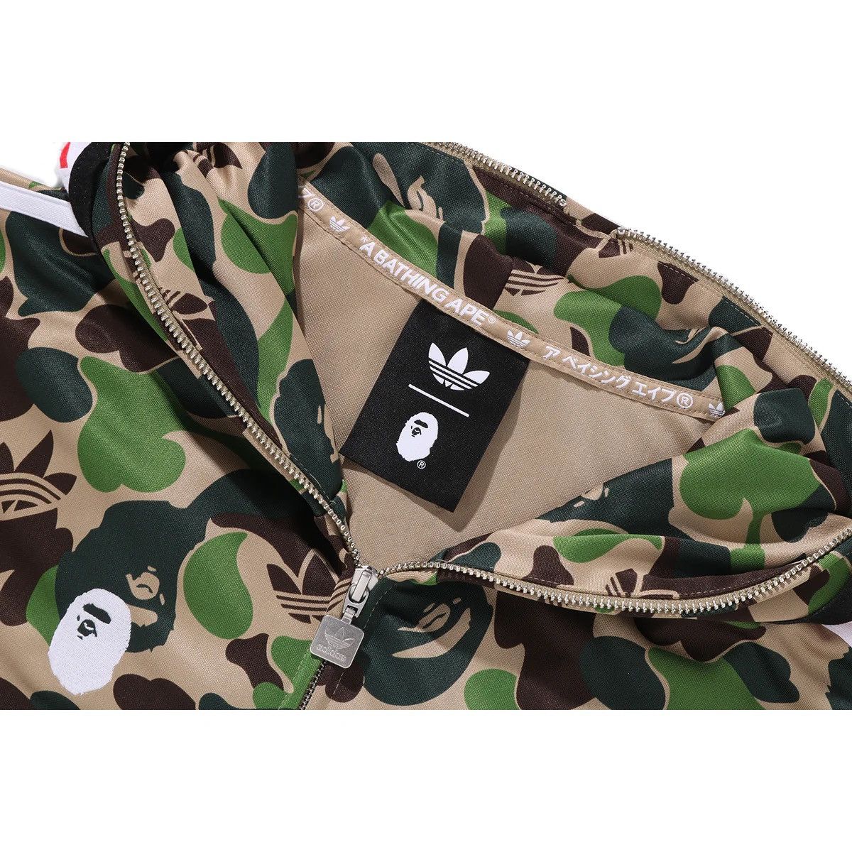 Adidas × Bape Bape Adidas Track Shark Hoodie SS26 Size US L / EU 52-54 / 3 - 5 Thumbnail
